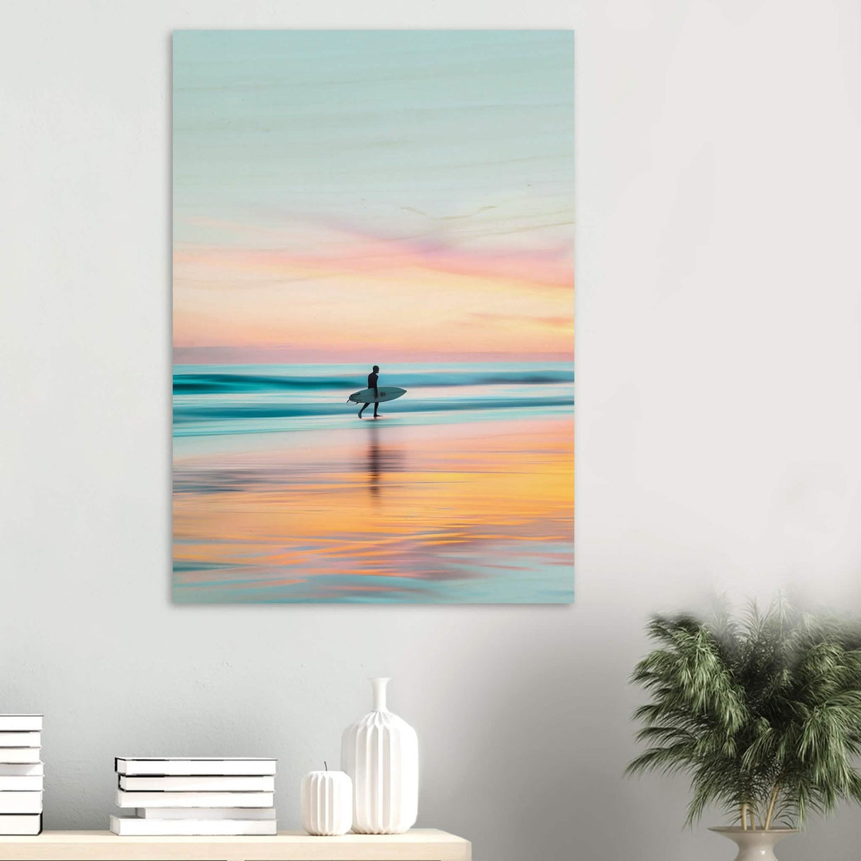 Da Vinci Nature Wall art | Beach - Wood Prints - 70x100 cm / 28x40″ - 10 mm