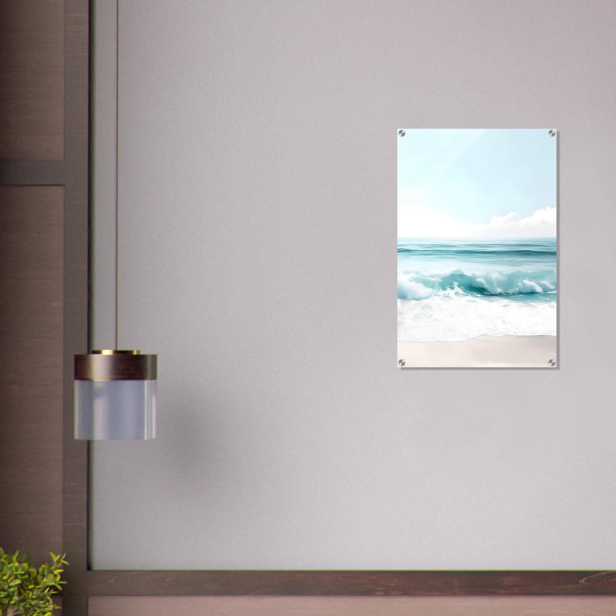 Da Vinci Nature Wall art | Beach - Acrylic Print - 50x75 cm / 20x30″ -