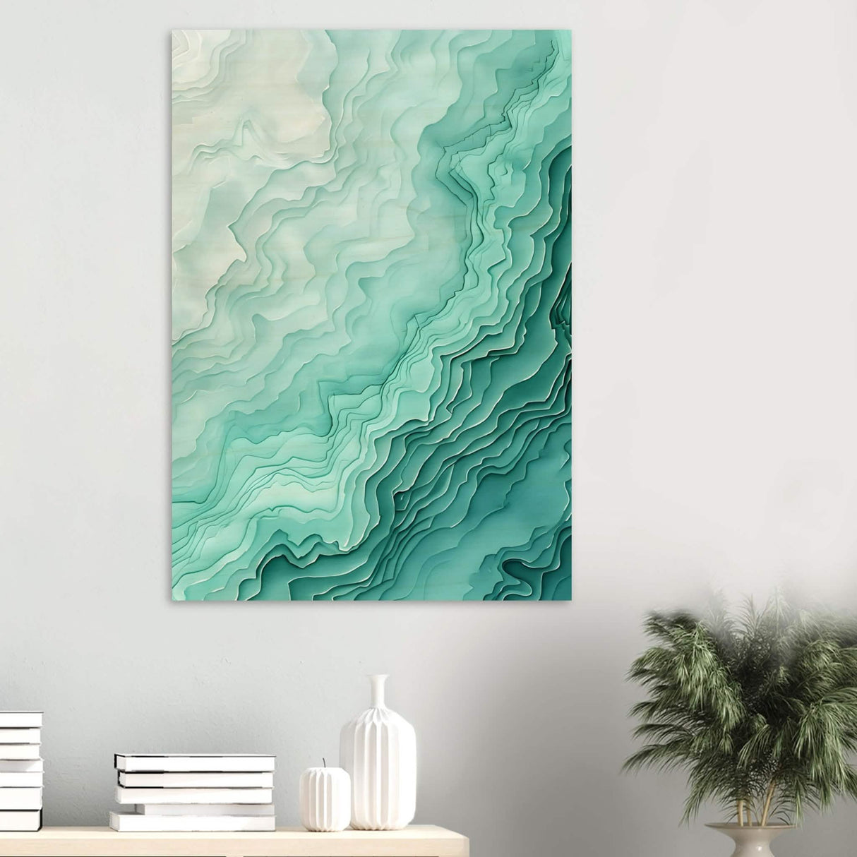 Da Vinci Nature Wall art | Beach - Wood Prints - 70x100 cm / 28x40″ - 10 mm