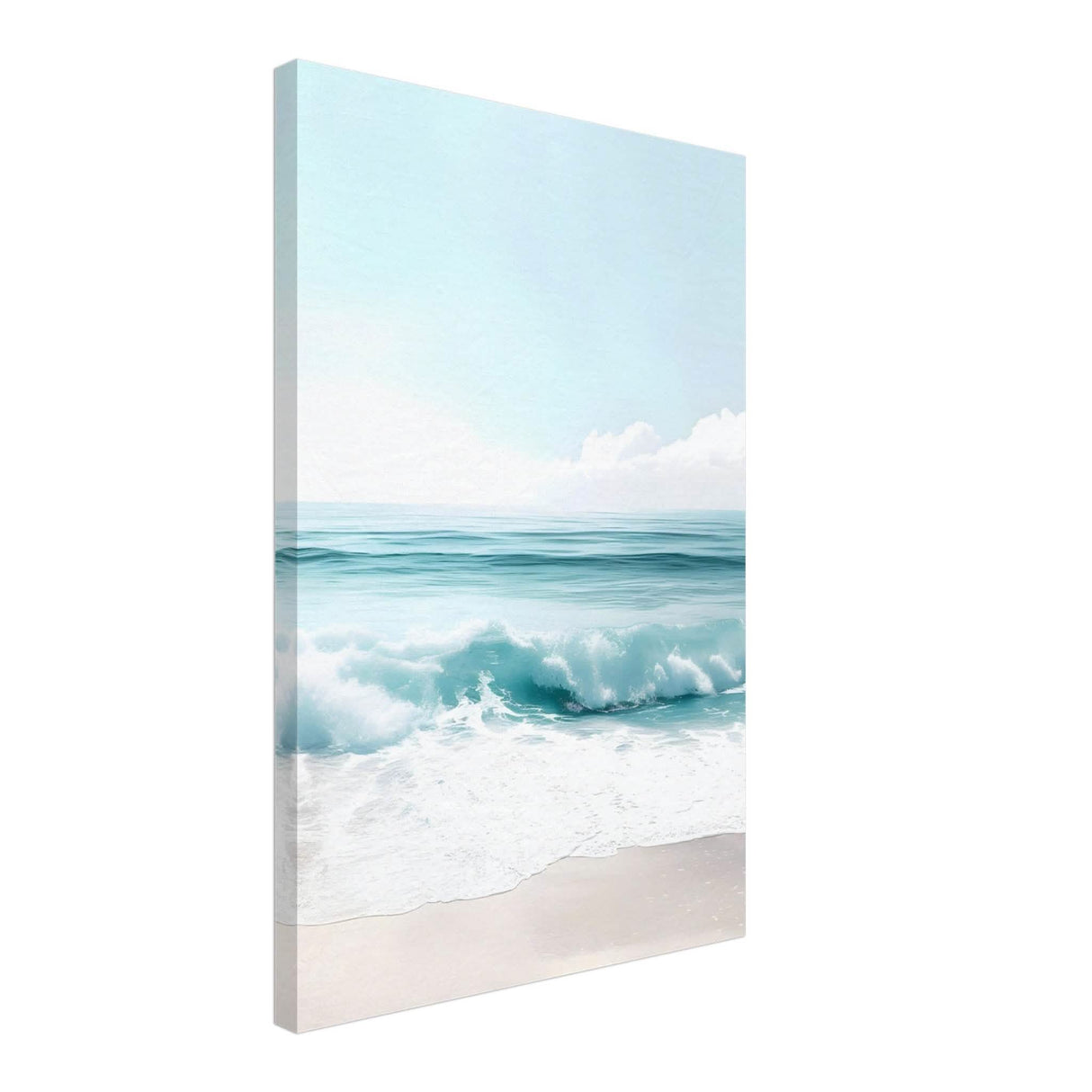Da Vinci Nature Wall art | Beach - Canvas - 40x60 cm / 16x24″ - Slim