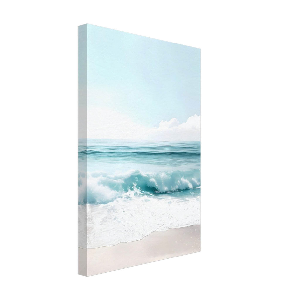 Da Vinci Nature Wall art | Beach - Canvas - 30x45 cm / 12x18″ - Thick