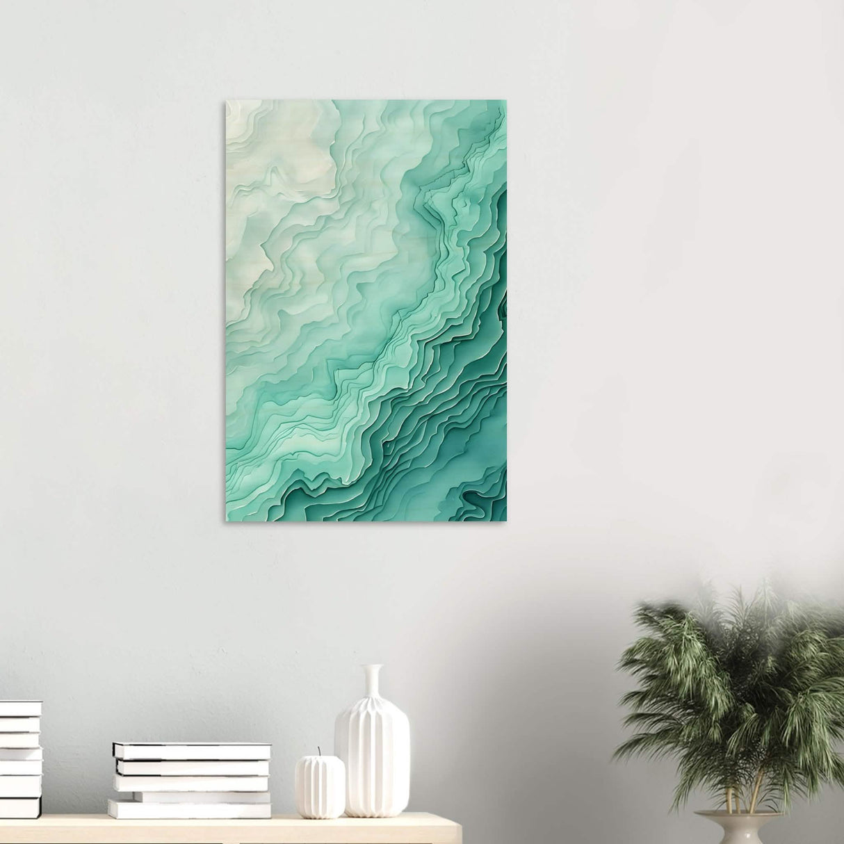 Da Vinci Nature Wall art | Beach - Wood Prints - 50x75 cm / 20x30″ - 10 mm