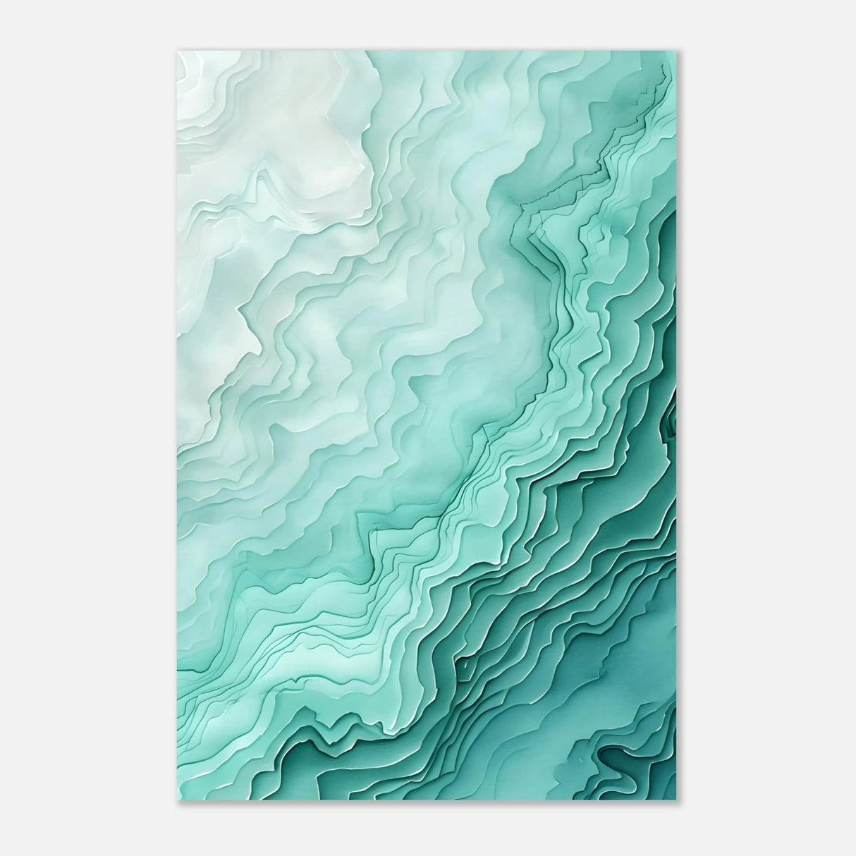 Da Vinci Nature Wall art | Beach - Aluminum Print - 30x45 cm / 12x18″ -