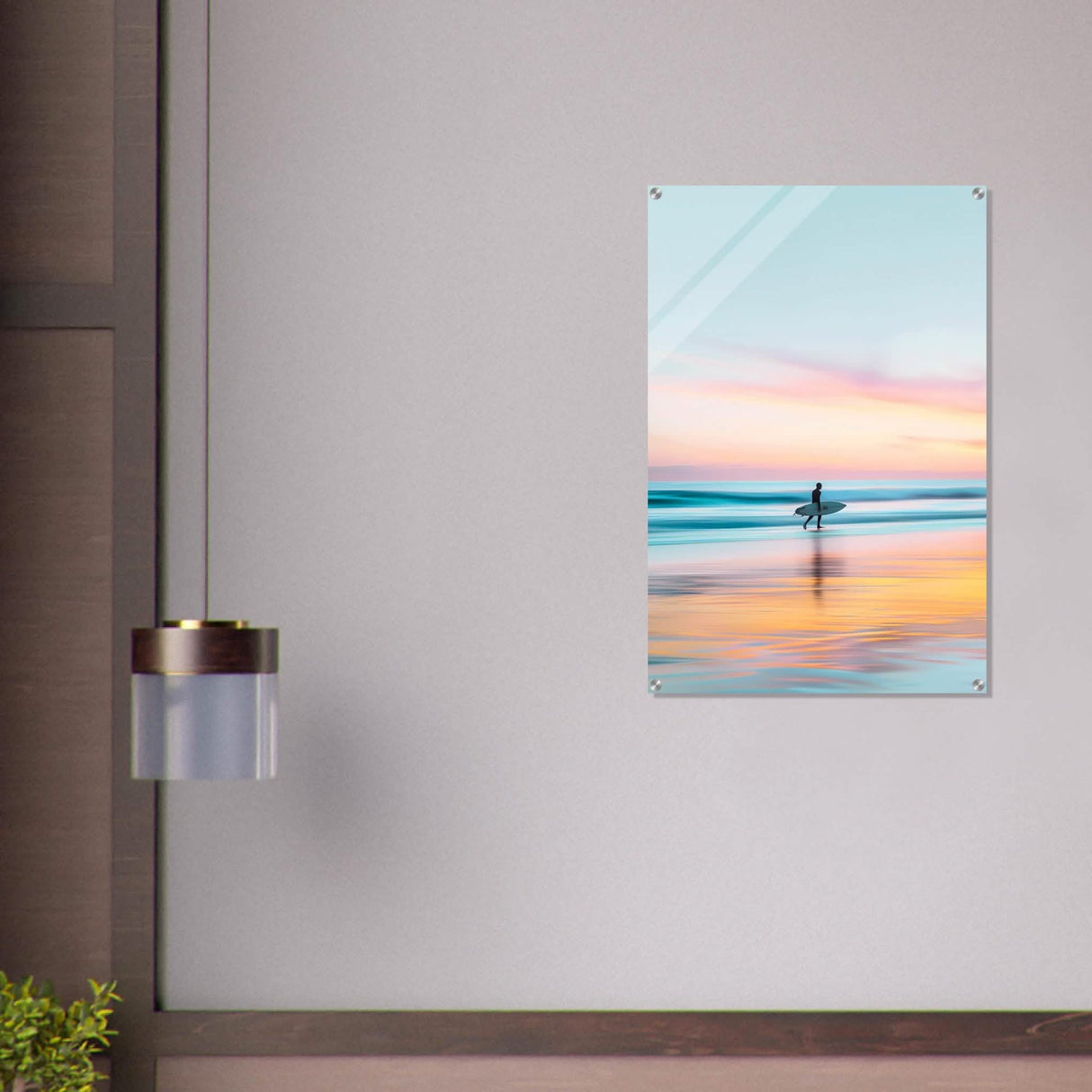 Da Vinci Nature Wall art | Beach - Acrylic Print - 60x90 cm / 24x36″ -