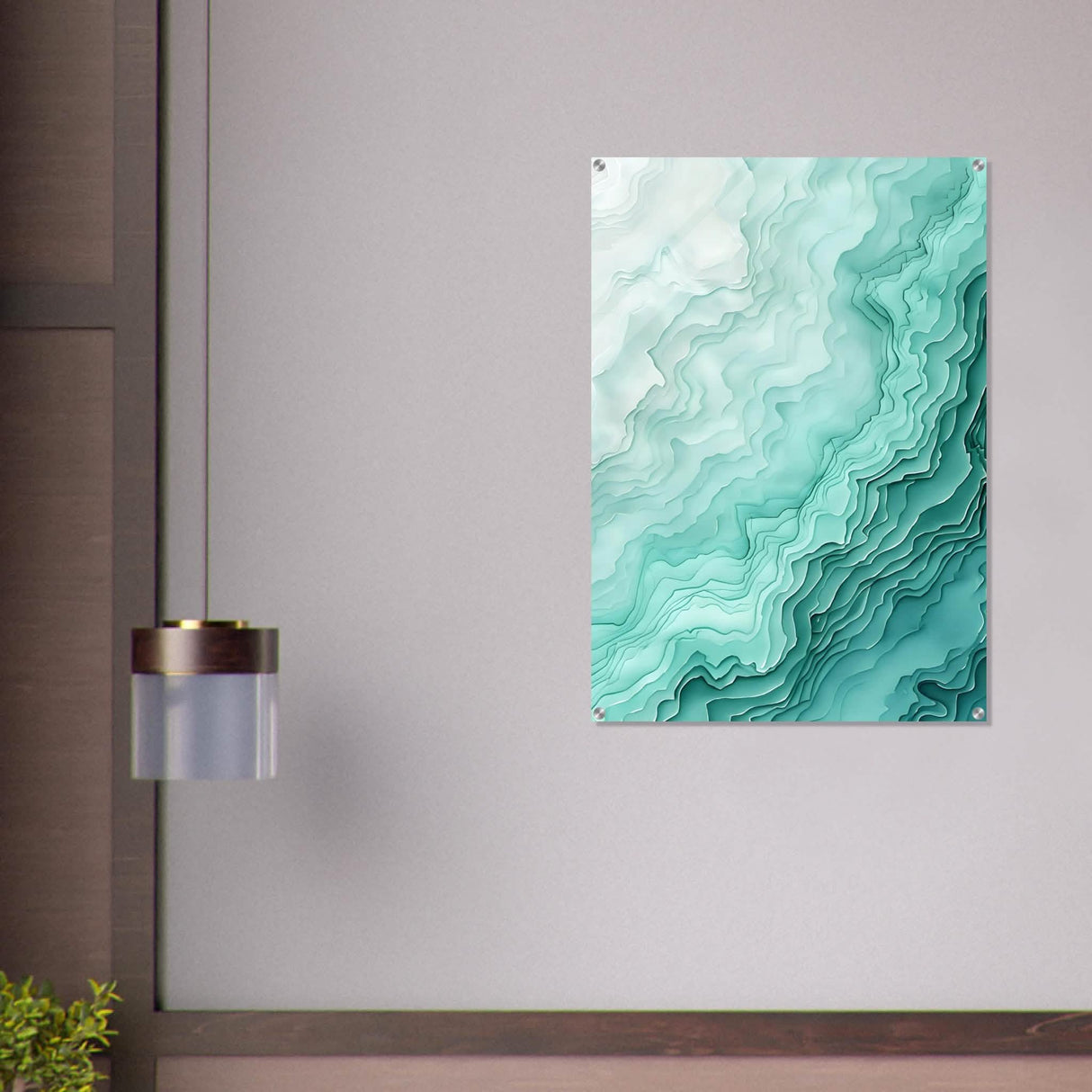 Da Vinci Nature Wall art | Beach - Acrylic Print - 70x100 cm / 28x40″ -