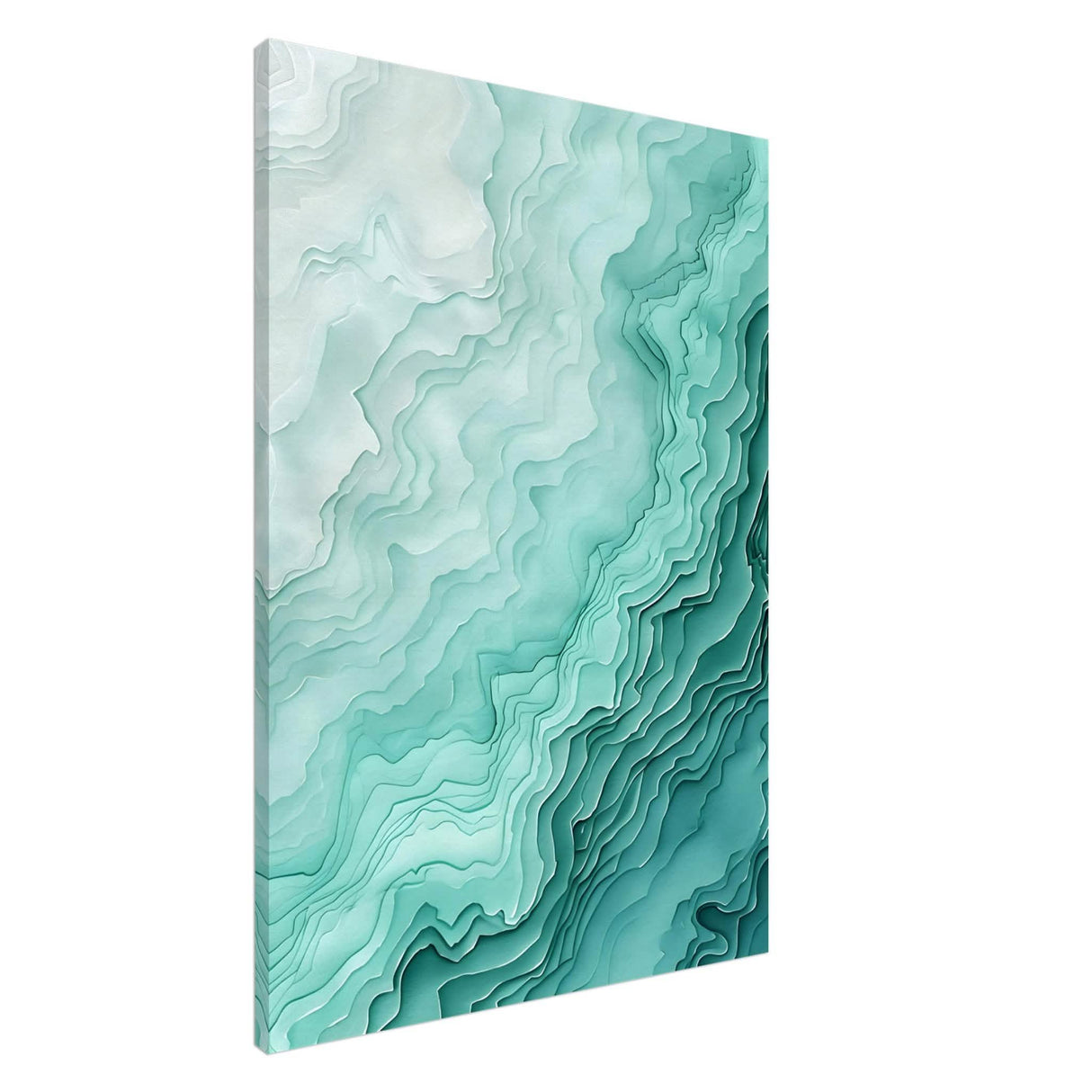 Da Vinci Nature Wall art | Beach - Canvas - 70x100 cm / 28x40″ - Slim