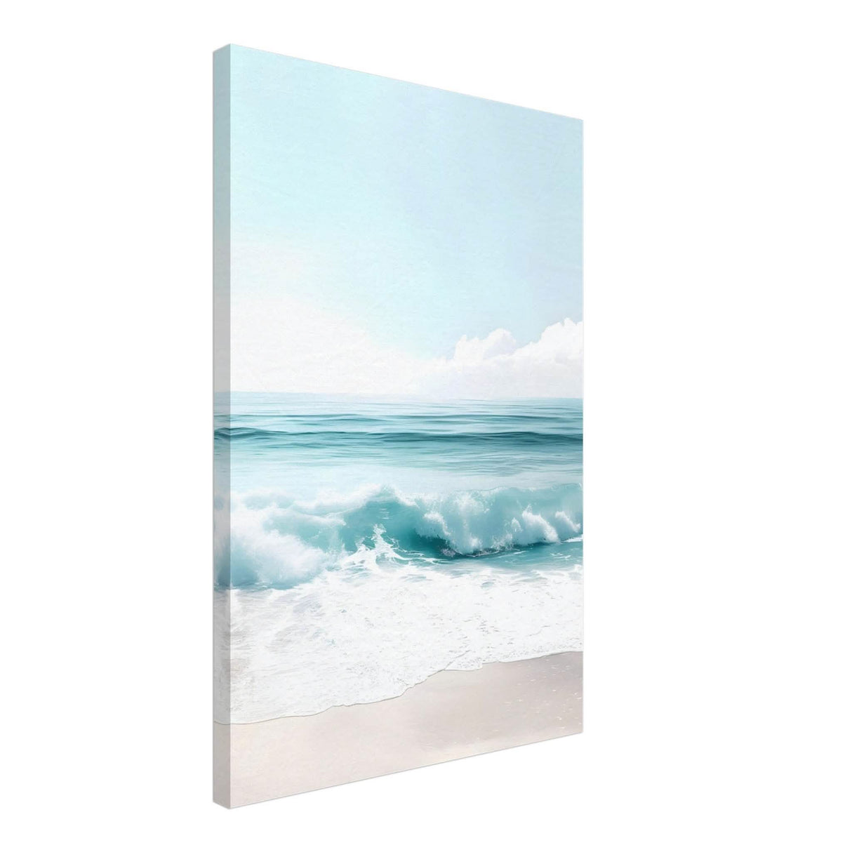 Da Vinci Nature Wall art | Beach - Canvas - 50x75 cm / 20x30″ - Thick