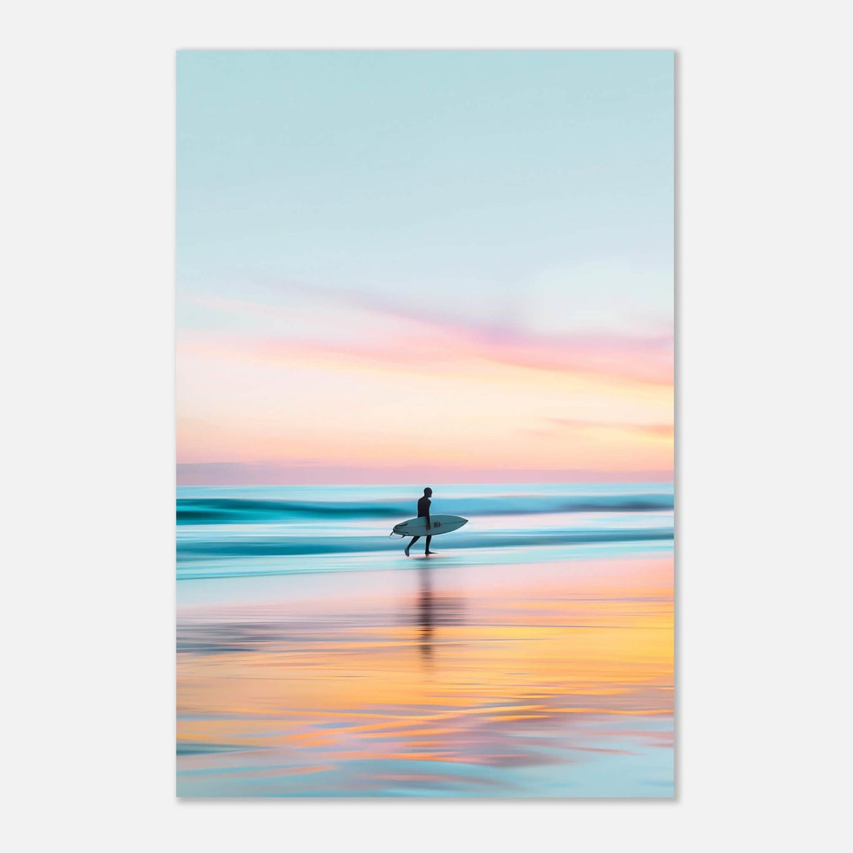 Da Vinci Nature Wall art | Beach - Aluminum Print - 30x45 cm / 12x18″ -