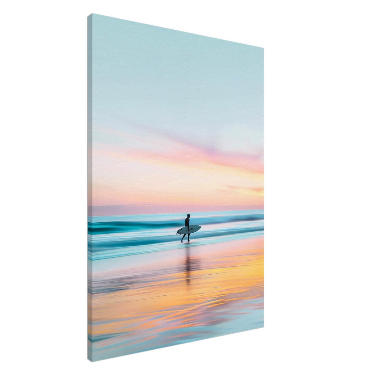 Da Vinci Nature Wall art | Beach - Canvas - 70x100 cm / 28x40″ - Slim