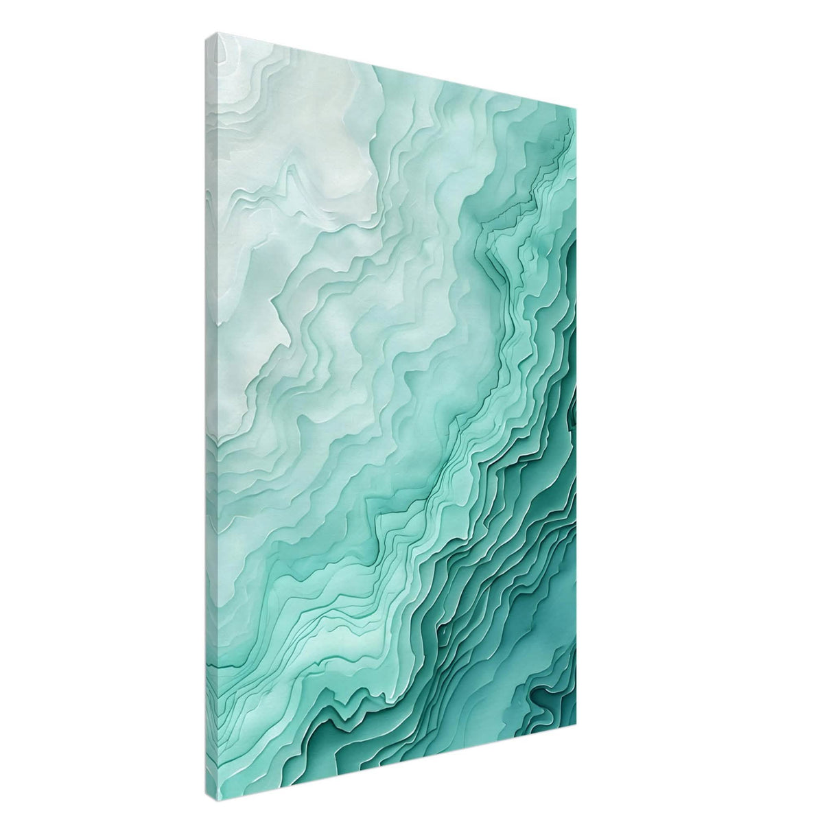 Da Vinci Nature Wall art | Beach - Canvas - 60x90 cm / 24x36″ - Slim