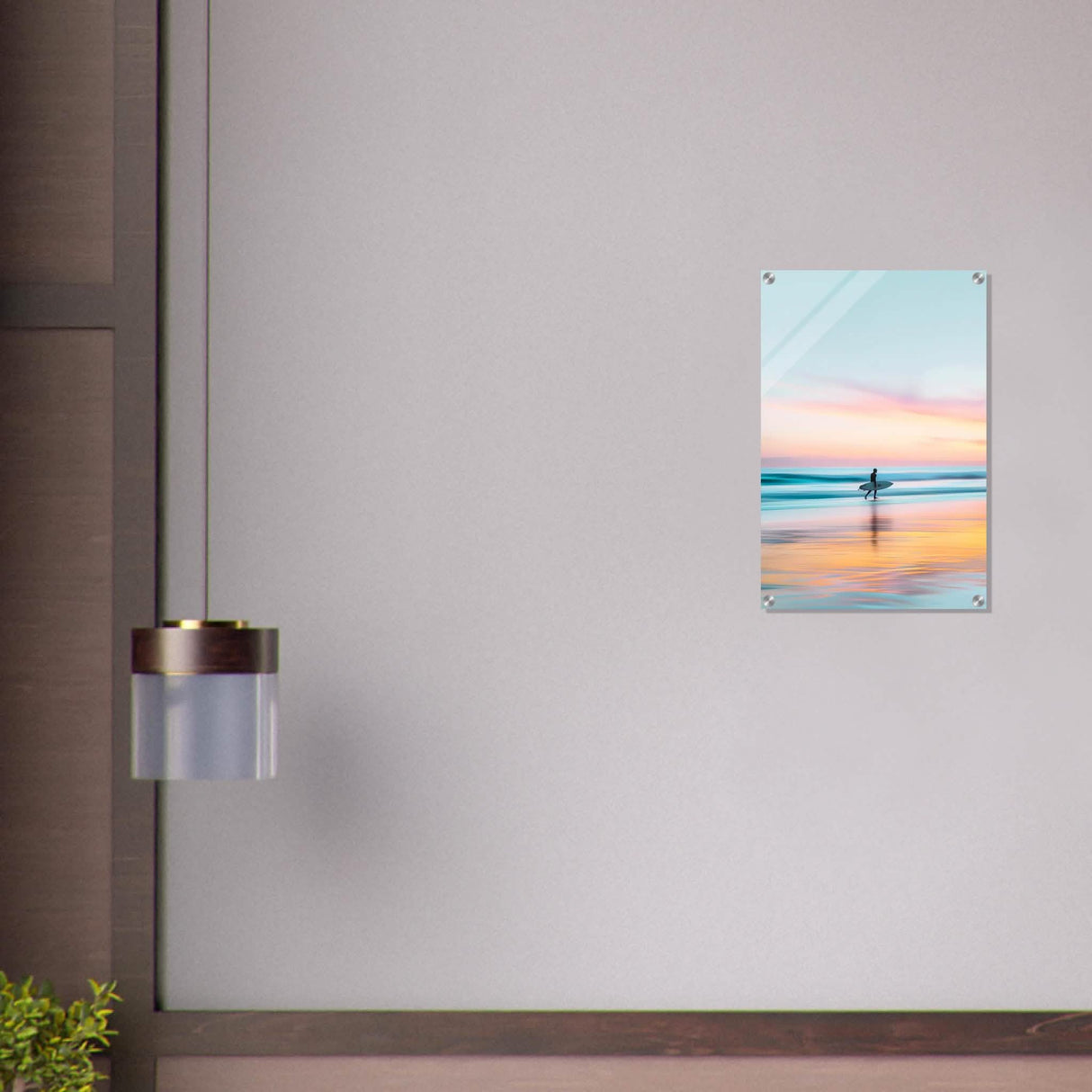 Da Vinci Nature Wall art | Beach - Acrylic Print - 40x60 cm / 16x24″ -