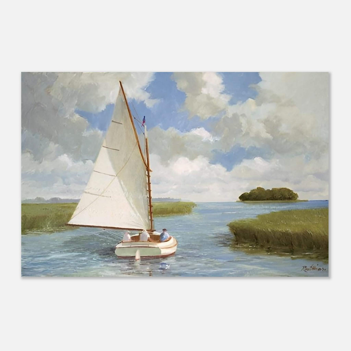 Da Vinci Nature Wall art | Boat - Aluminum Print - 50x75 cm / 20x30″ -