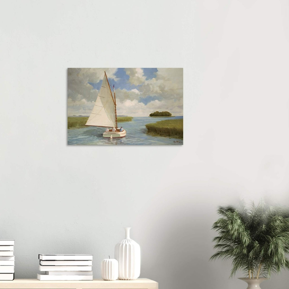 Da Vinci Nature Wall art | Boat - Wood Prints - 40x60 cm / 16x24″ - 10 mm