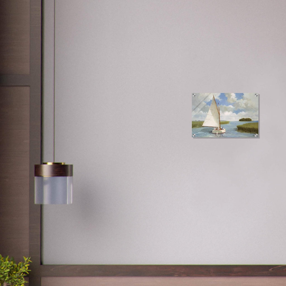 Da Vinci Nature Wall art | Boat - Acrylic Print - 30x45 cm / 12x18″ -