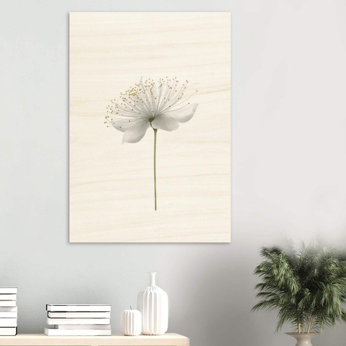 Da Vinci Nature Wall art | Floral - Wood Prints - 70x100 cm / 28x40″ - 20 mm