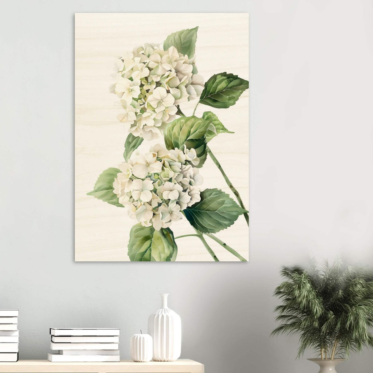 Da Vinci Nature Wall art | Floral - Wood Prints - 70x100 cm / 28x40″ - 10 mm