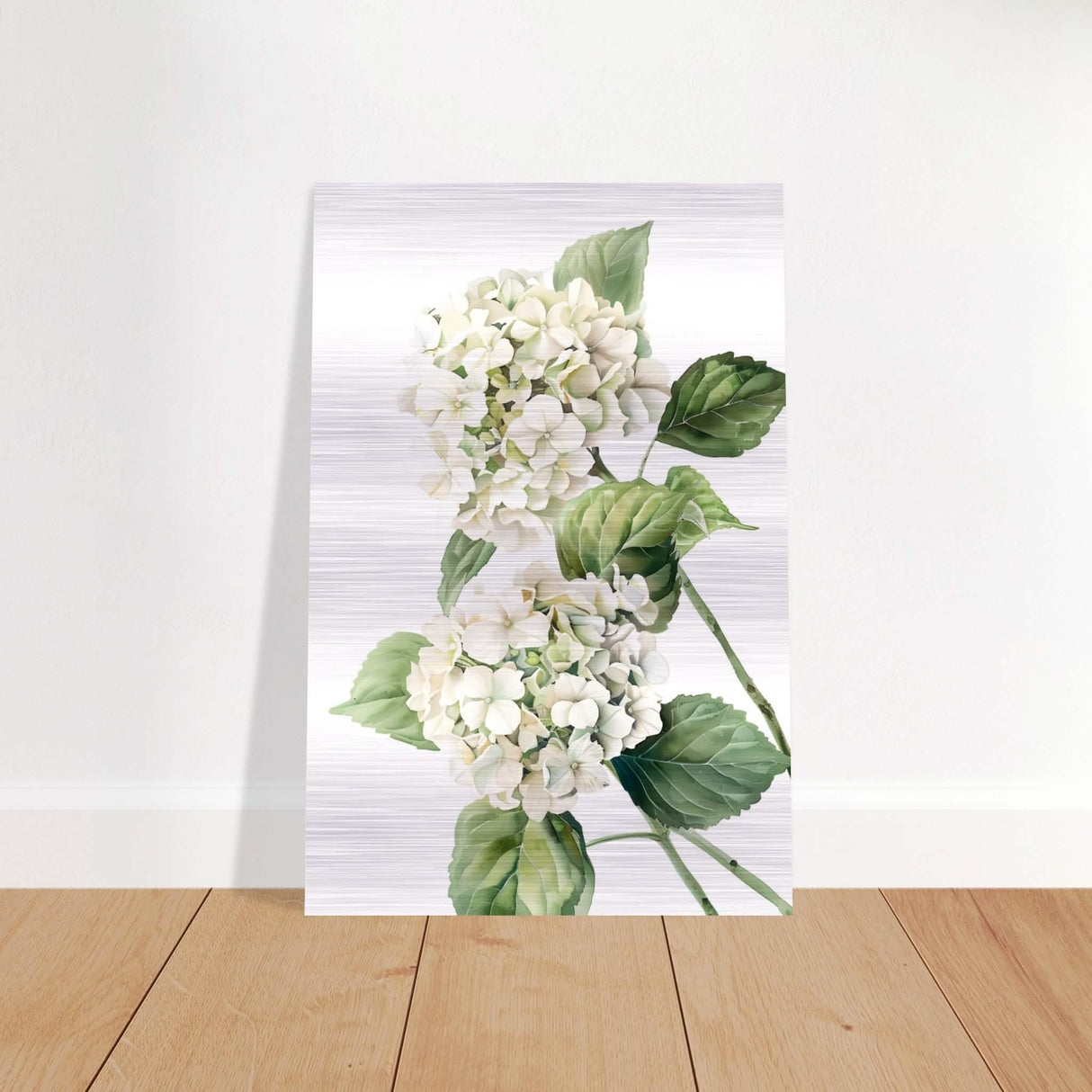 Da Vinci Nature Wall art | Floral - Brushed Aluminum Print - 40x60 cm / 16x24″ -