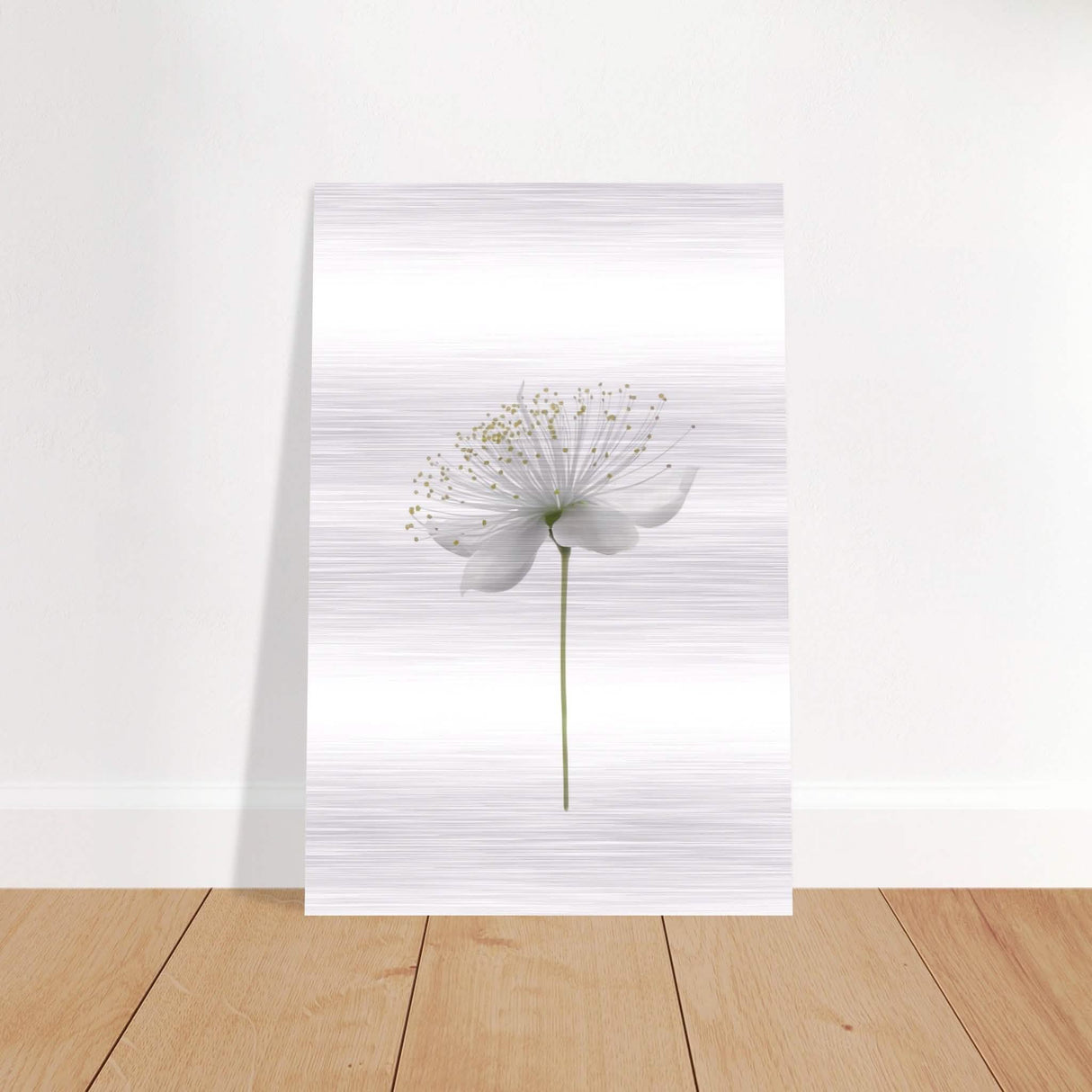 Da Vinci Nature Wall art | Floral - Brushed Aluminum Print - 60x90 cm / 24x36″ -
