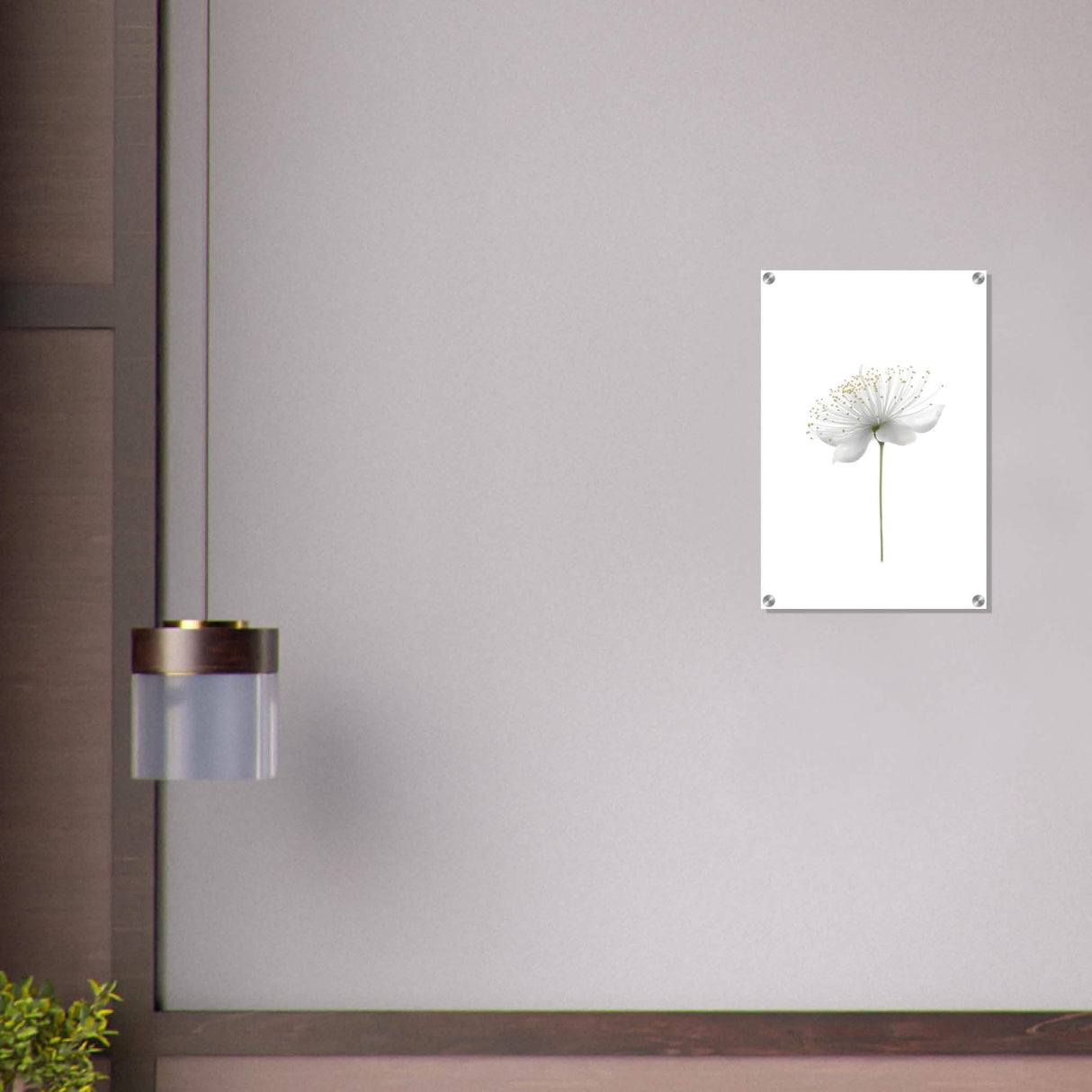 Da Vinci Nature Wall art | Floral - Acrylic Print - 40x60 cm / 16x24″ -