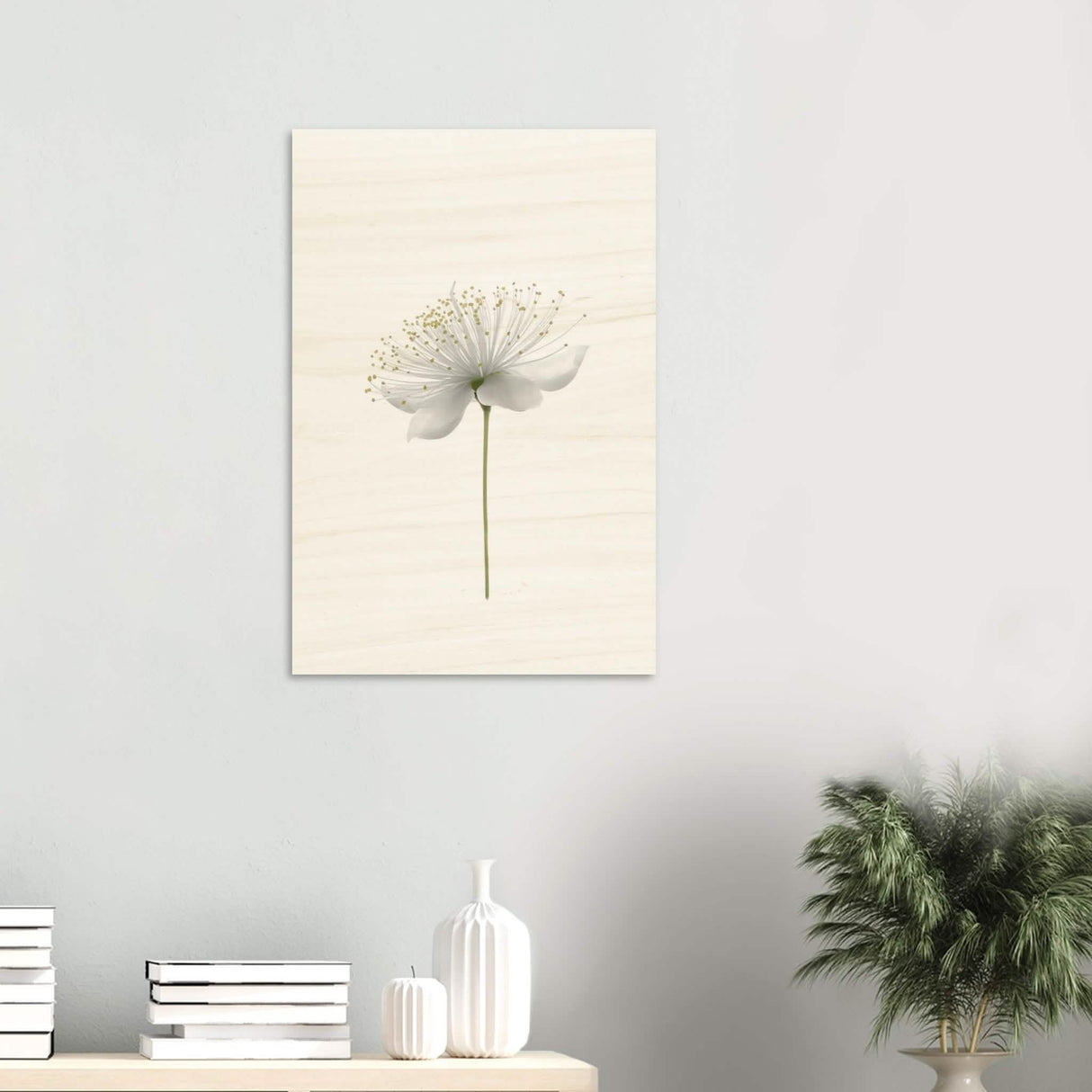 Da Vinci Nature Wall art | Floral - Wood Prints - 50x75 cm / 20x30″ - 20 mm