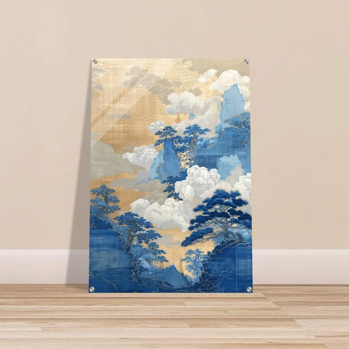 Da Vinci Nature Wall art print | Japanese - Acrylic Print - 70x100 cm / 28x40″ -