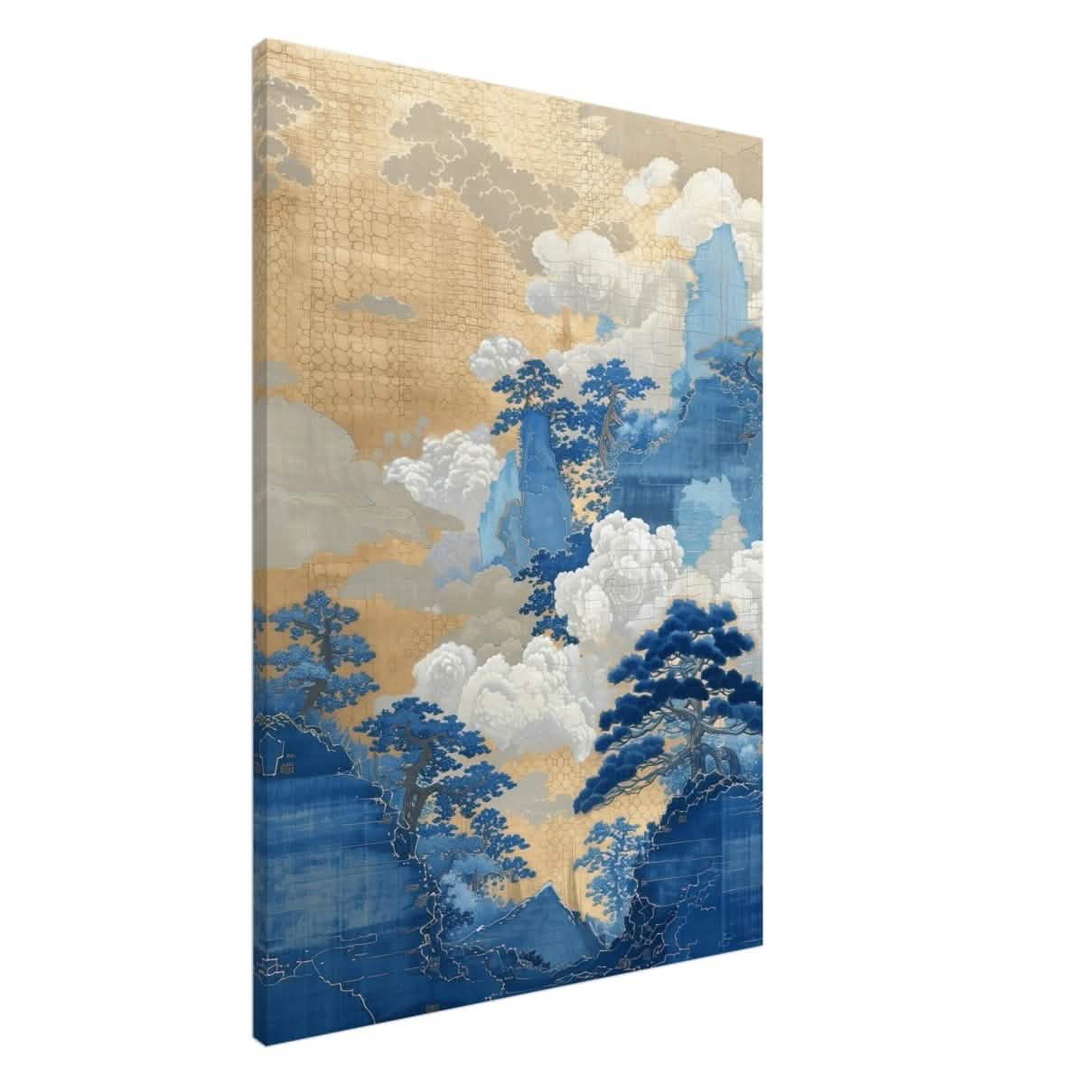 Da Vinci Nature Wall art print | Japanese - Canvas - 70x100 cm / 28x40″ - Slim