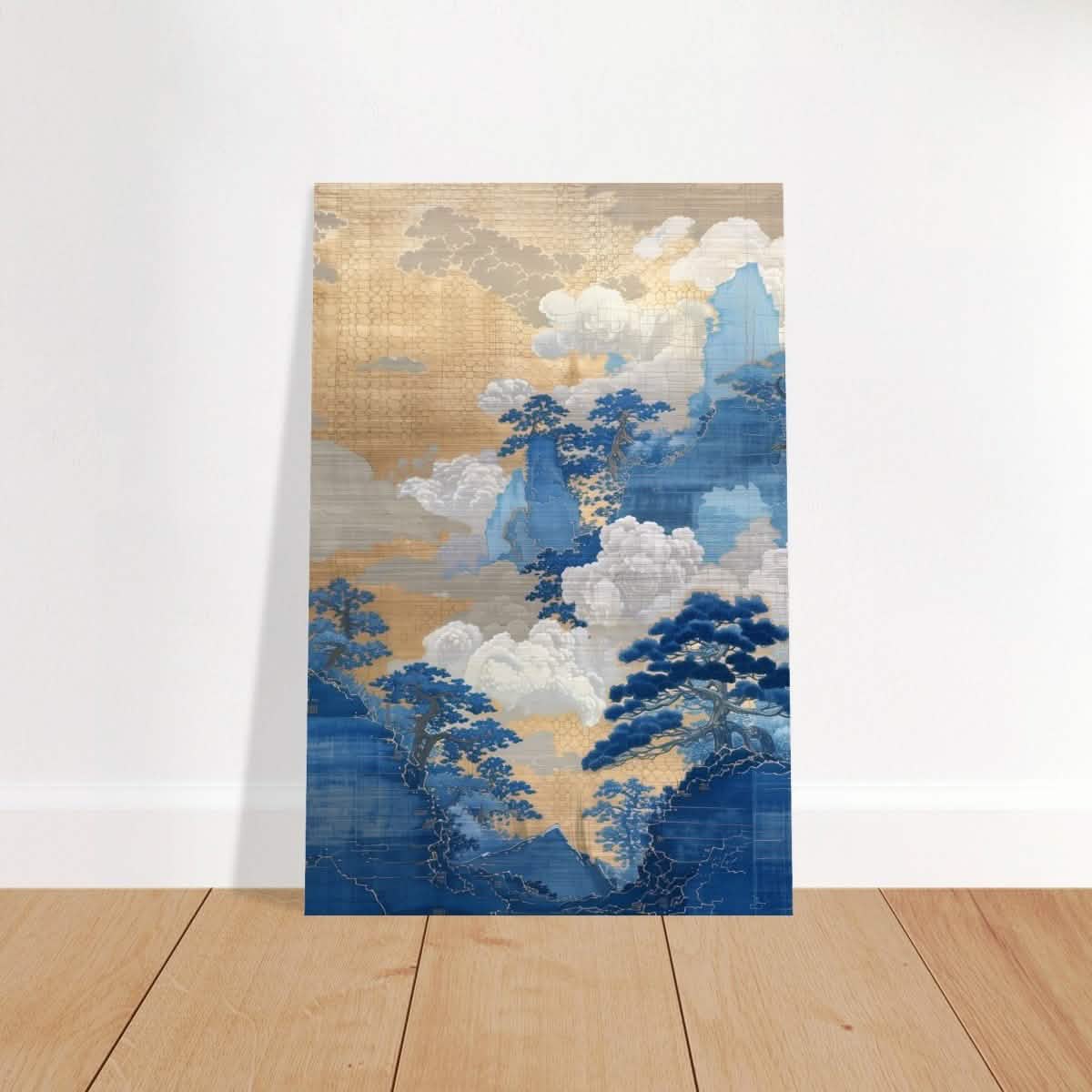 Da Vinci Nature Wall art print | Japanese - Brushed Aluminum Print - 40x60 cm / 16x24″ -