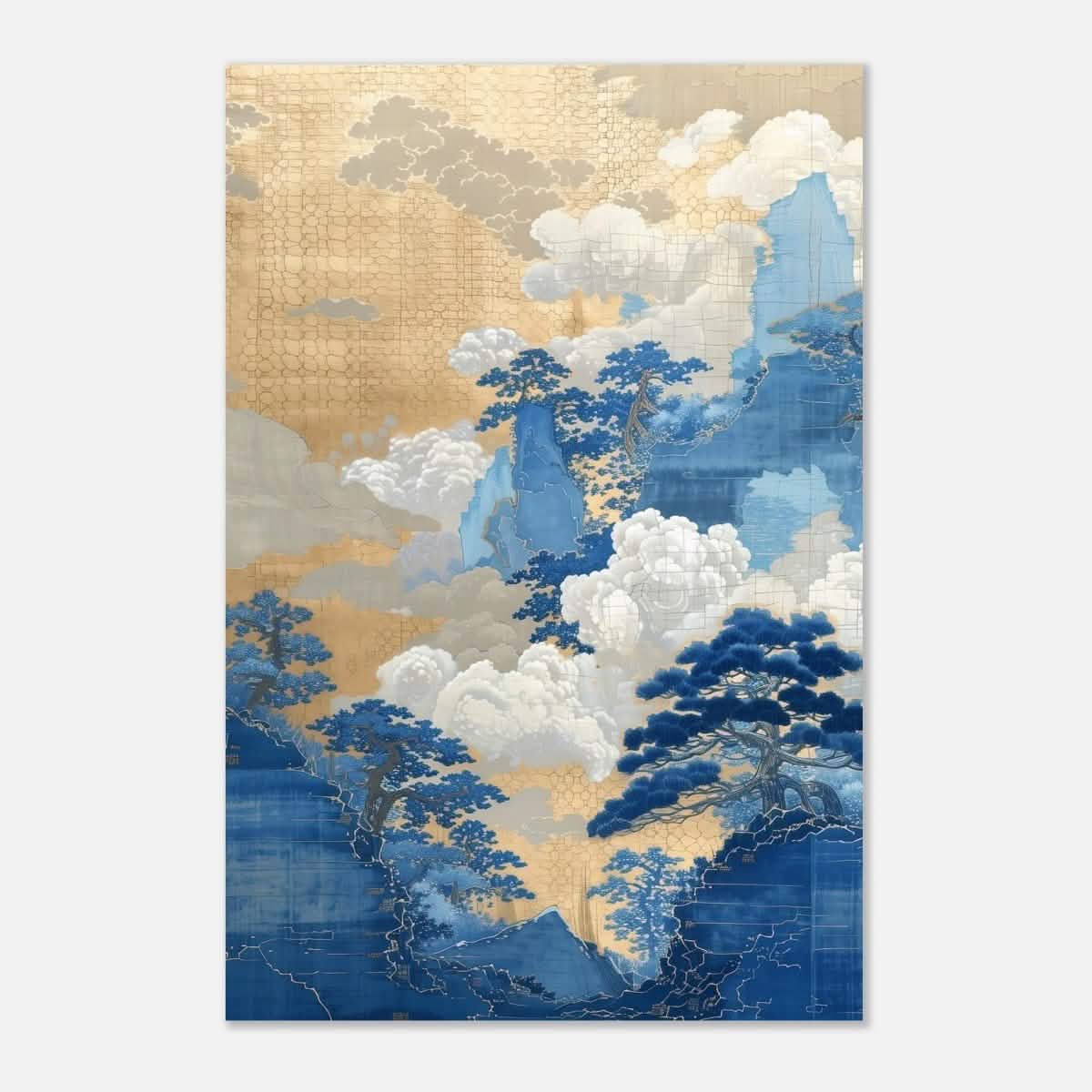 Da Vinci Nature Wall art print | Japanese - Aluminum Print - 30x45 cm / 12x18″ -