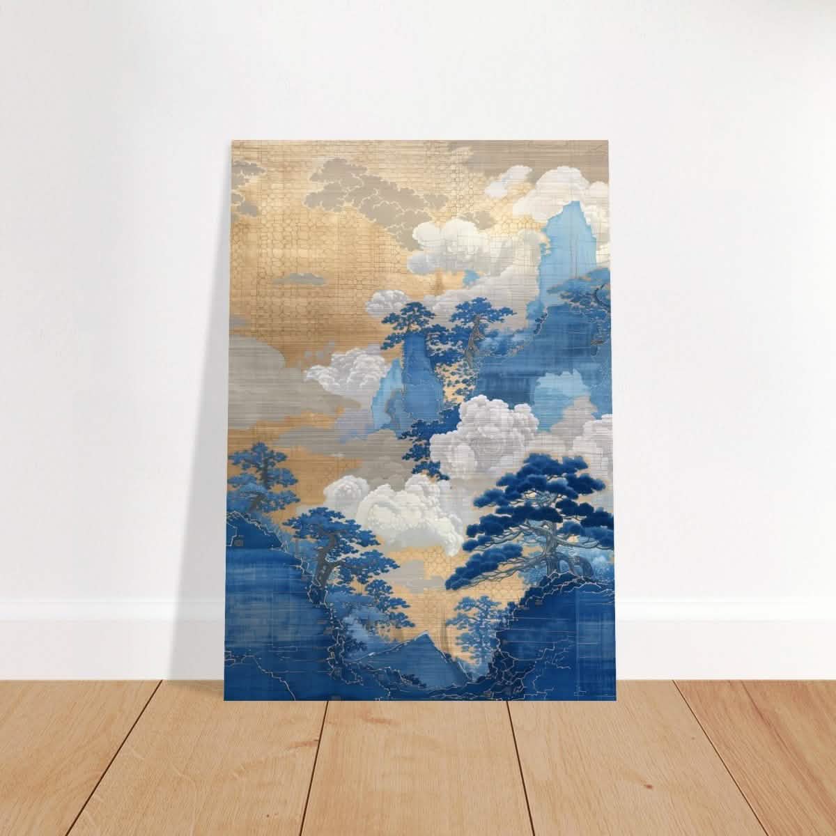 Da Vinci Nature Wall art print | Japanese - Brushed Aluminum Print - 70x100 cm / 28x40″ -