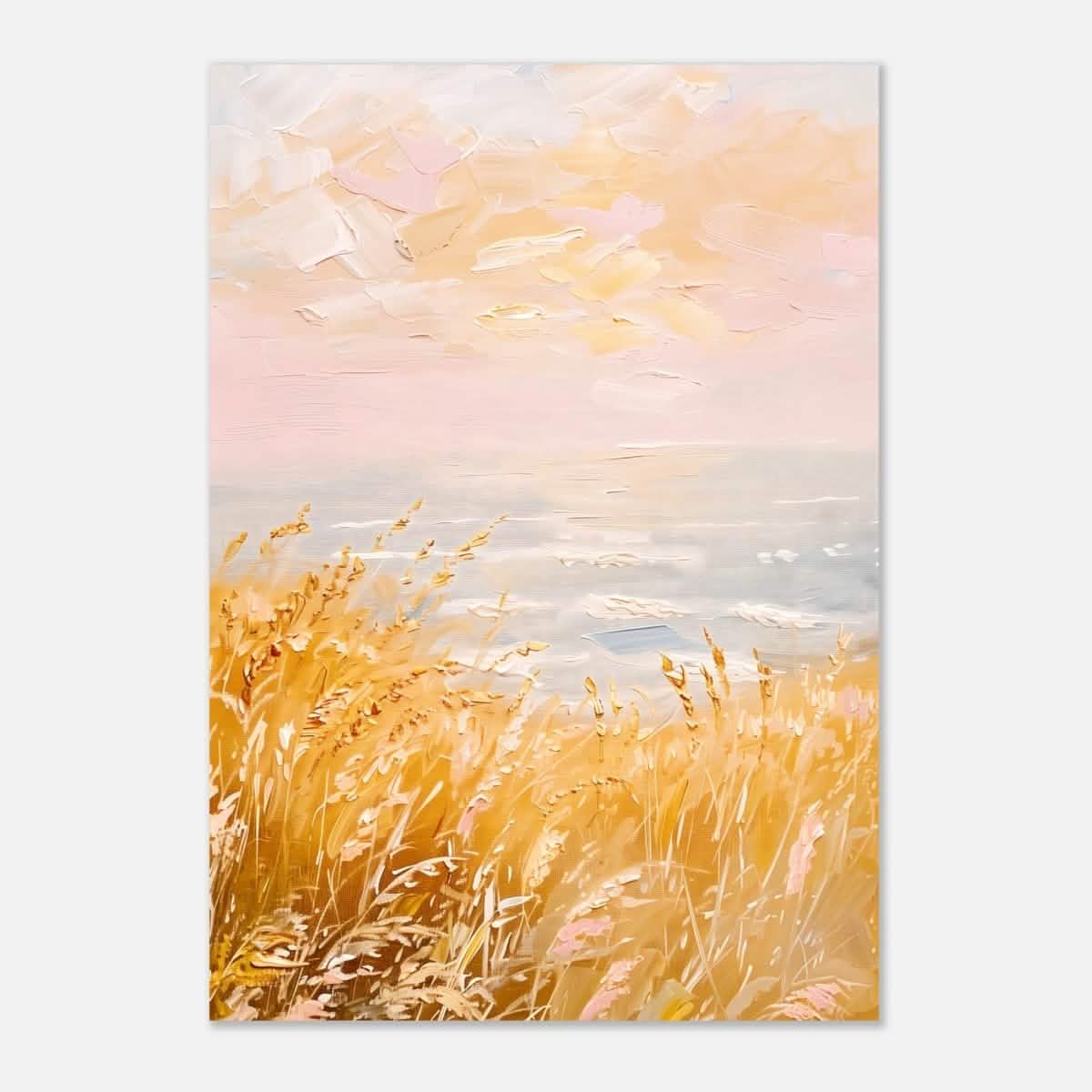 Da Vinci Nature Wall art print | watercolor painting print - Aluminum Print - 70x100 cm / 28x40″ -