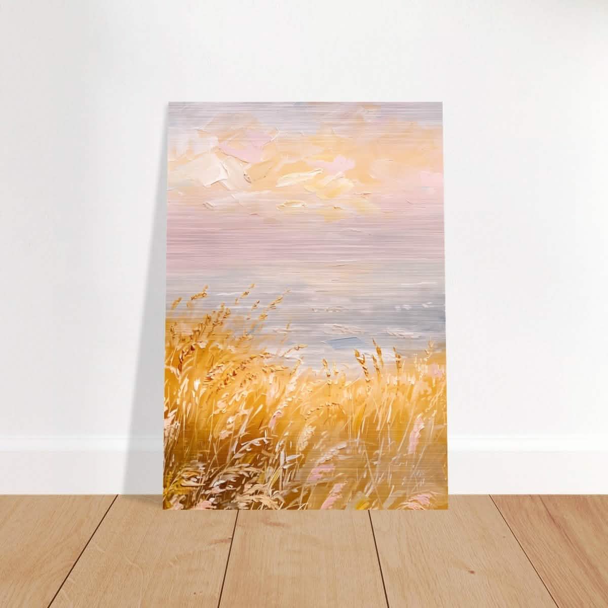 Da Vinci Nature Wall art print | watercolor painting print - Brushed Aluminum Print - 70x100 cm / 28x40″ -