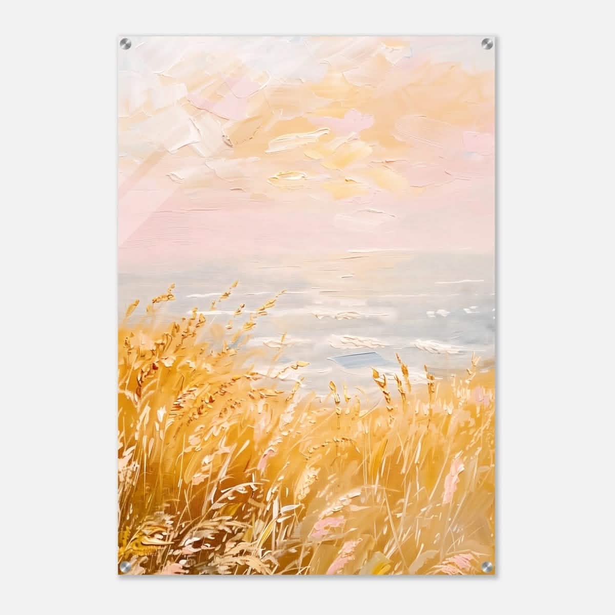 Da Vinci Nature Wall art print | watercolor painting print - Acrylic Print - 70x100 cm / 28x40″ -