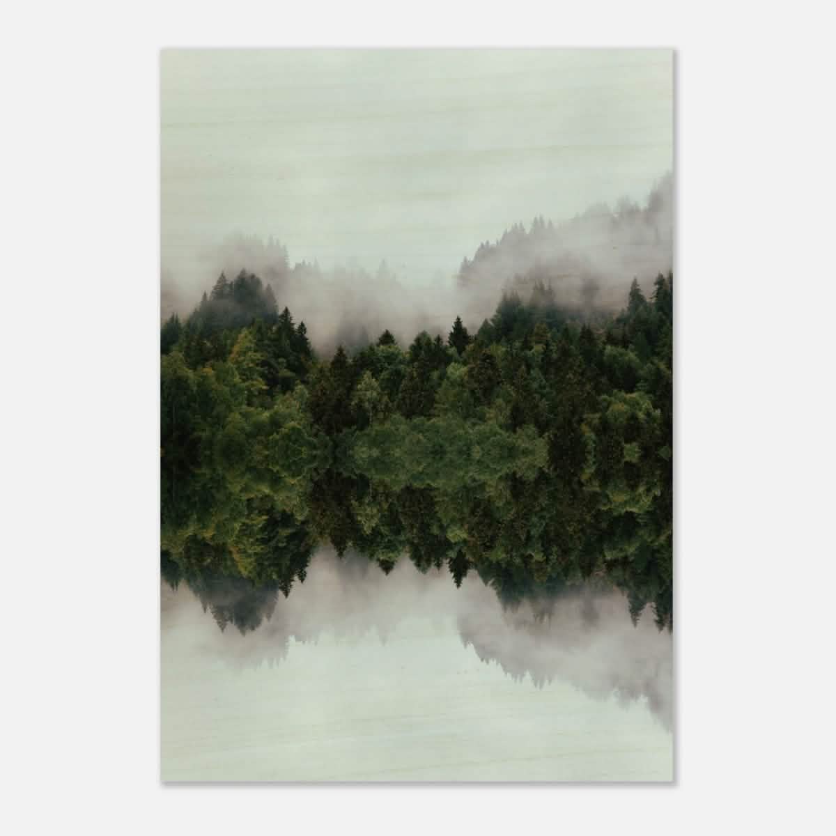 Da Vinci Nature Wall art print - Wood Prints - 70x100 cm / 28x40″ - 10 mm