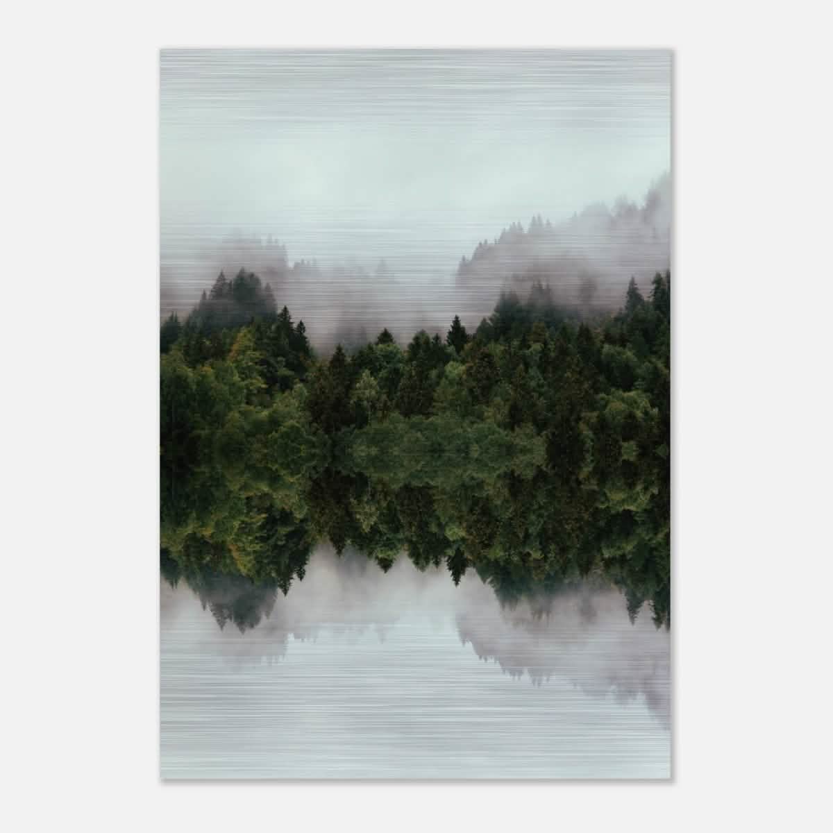 Da Vinci Nature Wall art print - Brushed Aluminum Print - 70x100 cm / 28x40″ -