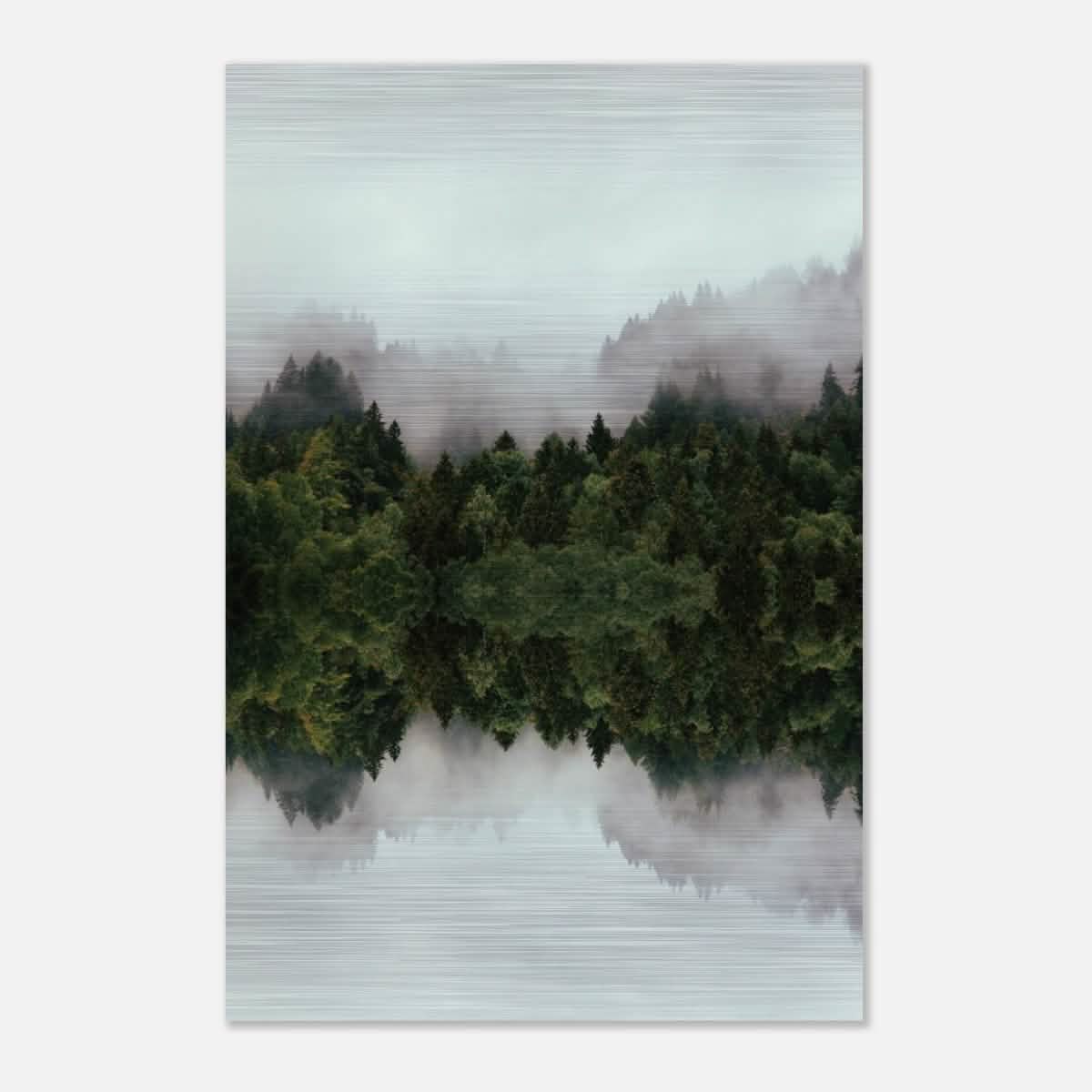 Da Vinci Nature Wall art print - Brushed Aluminum Print - 50x75 cm / 20x30″ -