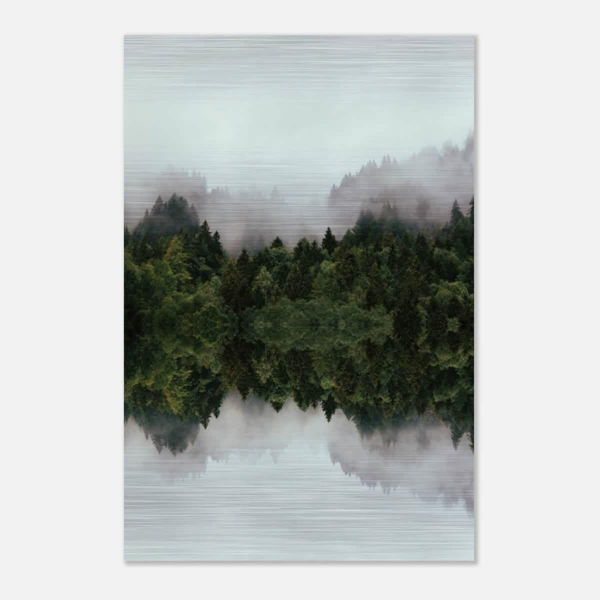 Da Vinci Nature Wall art print - Brushed Aluminum Print - 60x90 cm / 24x36″ -