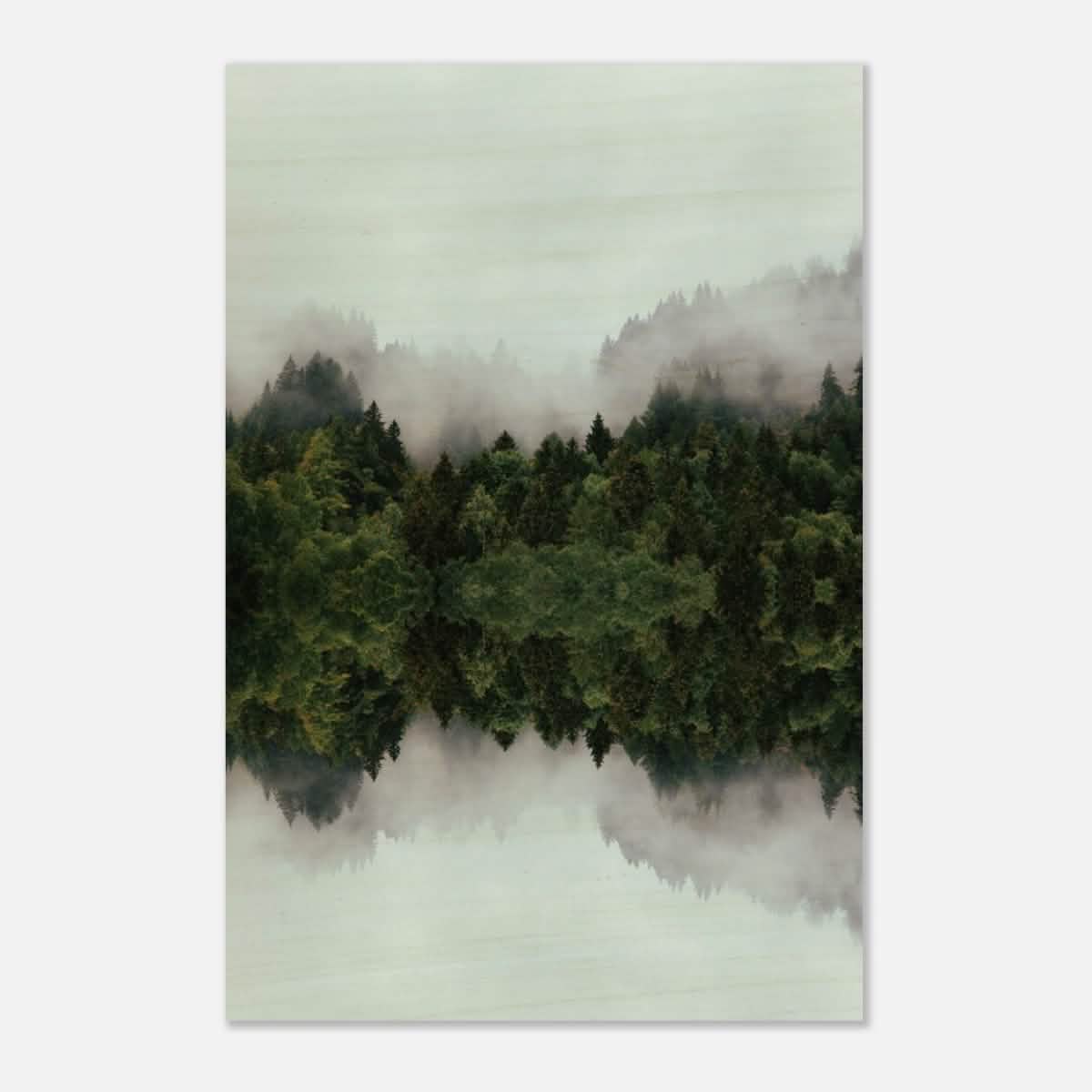 Da Vinci Nature Wall art print - Wood Prints - 60x90 cm / 24x36″ - 20 mm