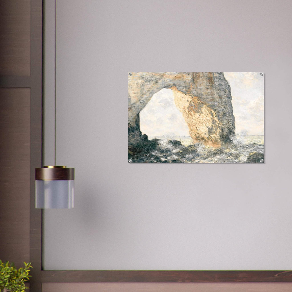 Da Vinci Nature Wall art | Rock - Acrylic Print - 60x90 cm / 24x36″ -