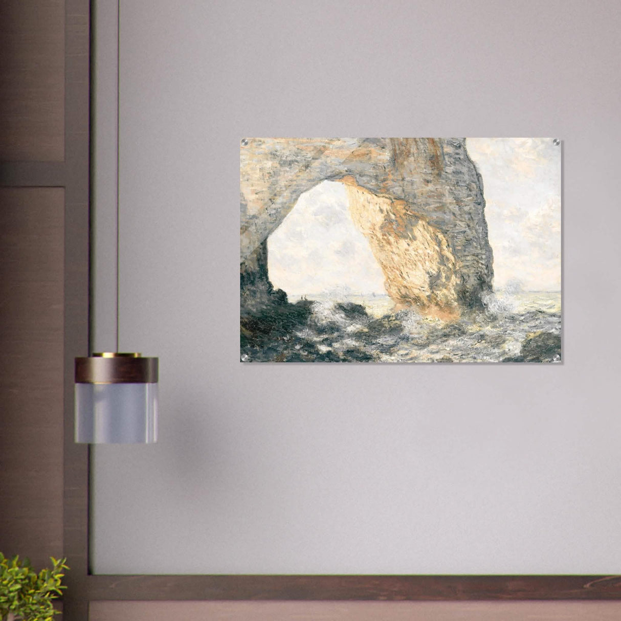 Da Vinci Nature Wall art | Rock - Acrylic Print - 70x100 cm / 28x40″ -