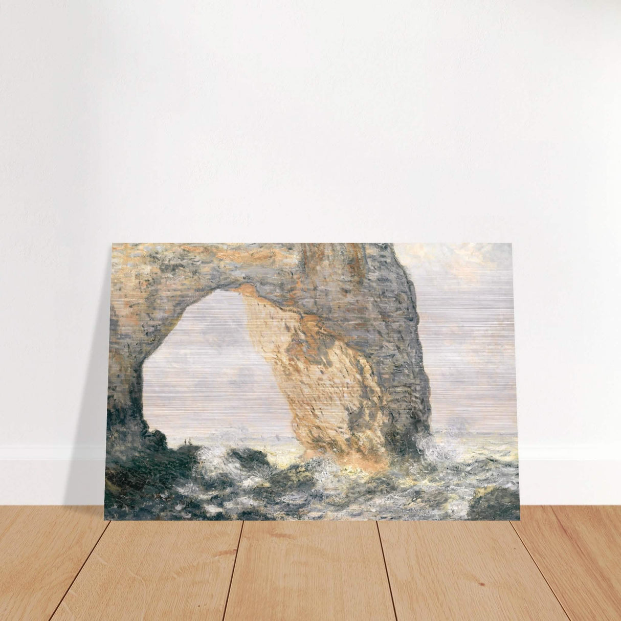 Da Vinci Nature Wall art | Rock - Brushed Aluminum Print - 50x75 cm / 20x30″ -