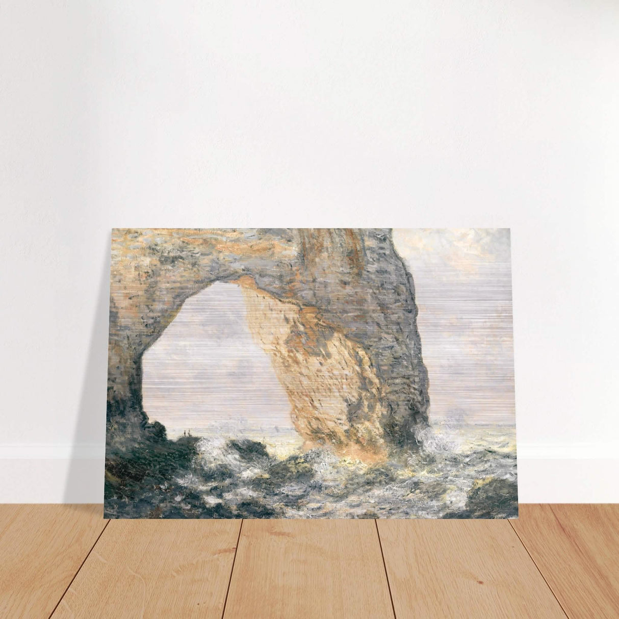 Da Vinci Nature Wall art | Rock - Brushed Aluminum Print - 70x100 cm / 28x40″ -