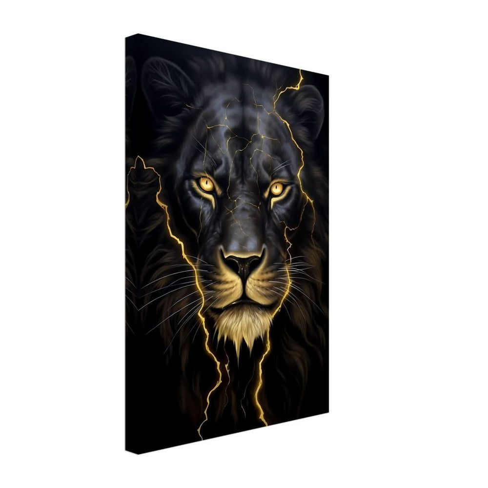 Da Vinci Nature Wall art | Wild Life prints | Lion - Canvas - 30x45 cm / 12x18″ - Slim
