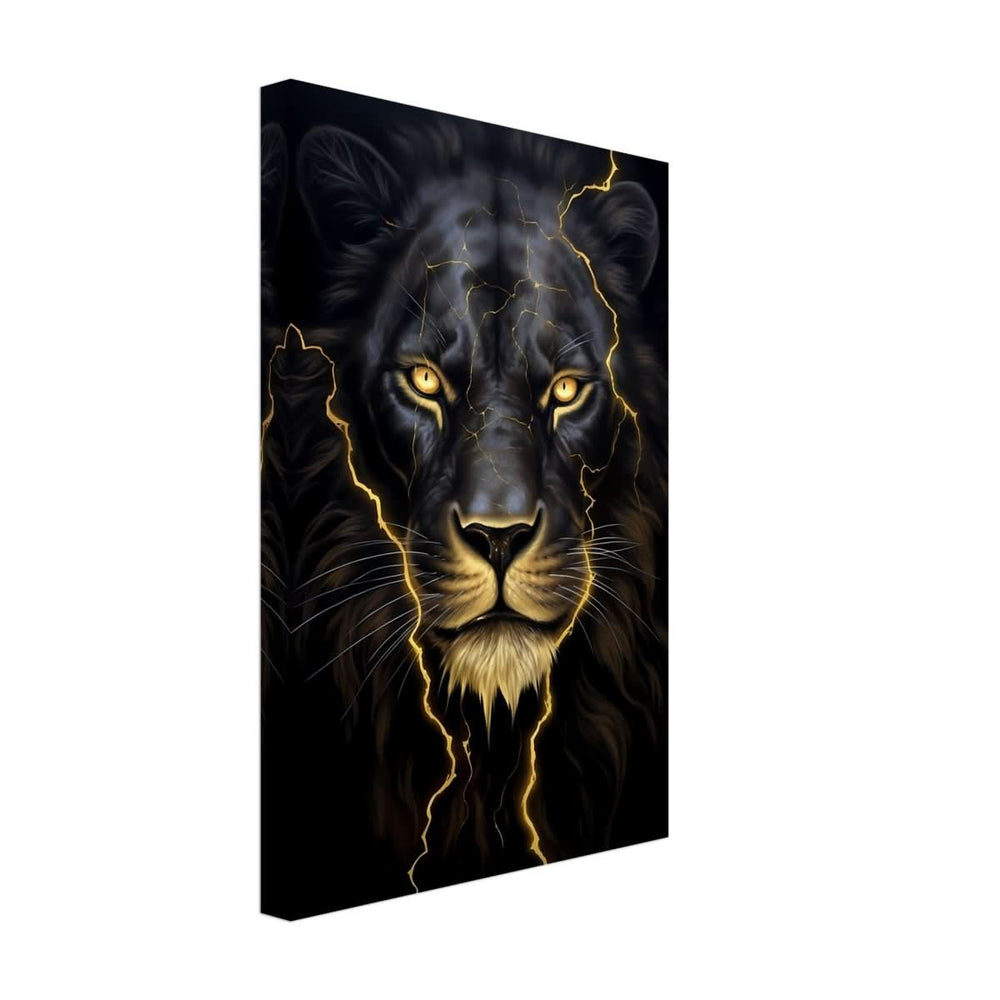 Da Vinci Nature Wall art | Wild Life prints | Lion - Canvas - 30x45 cm / 12x18″ - Thick