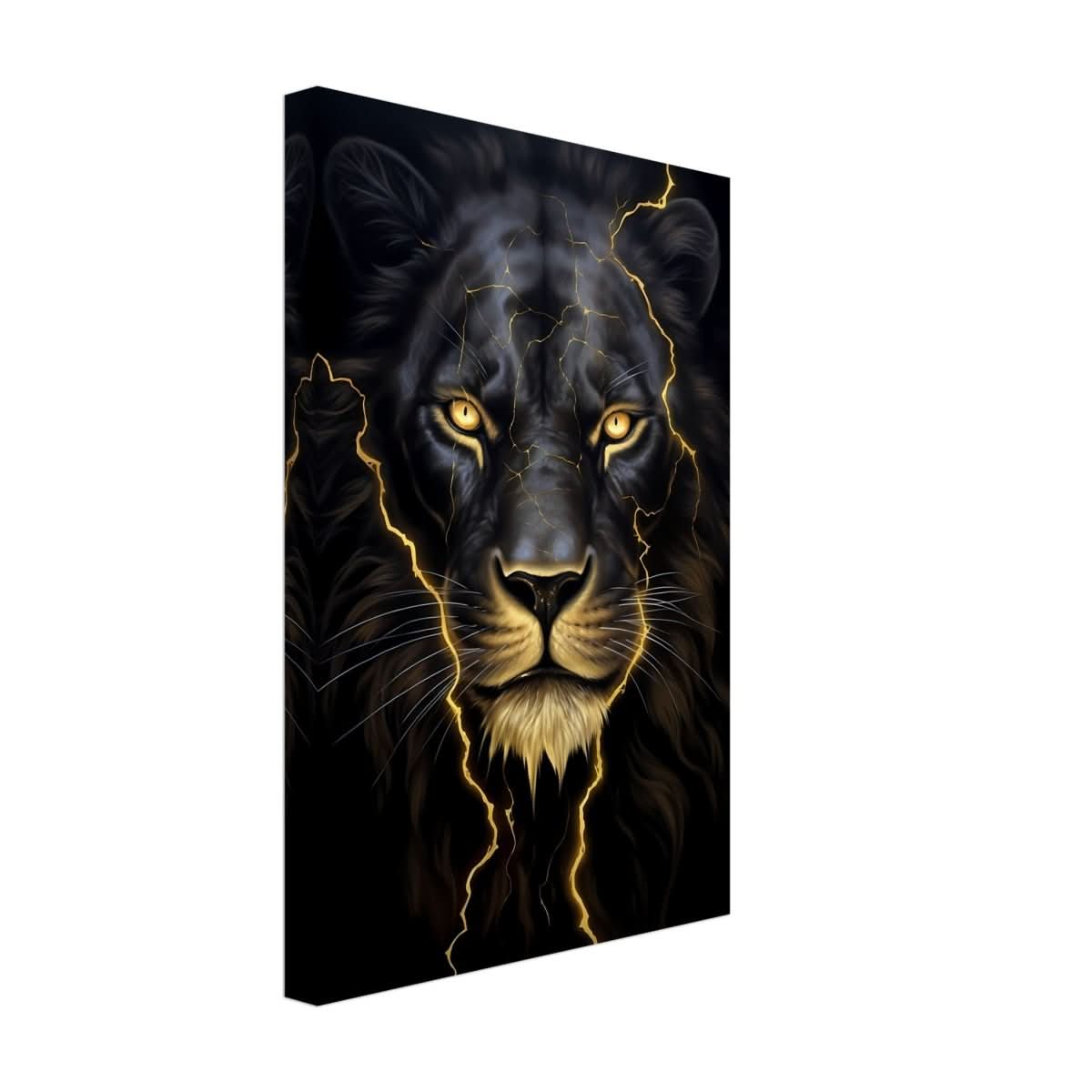 Da Vinci Nature Wall art | Wild Life prints | Lion - Canvas - 30x45 cm / 12x18″ - Thick