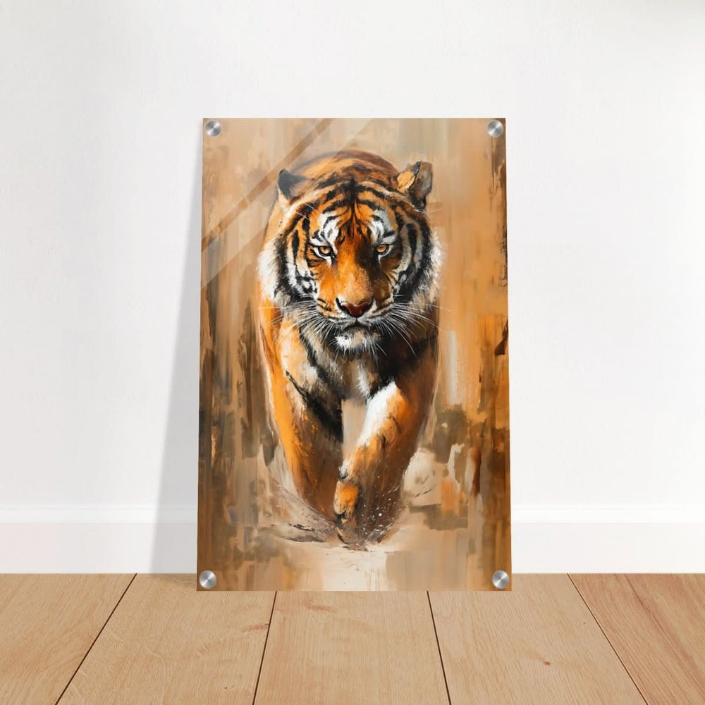 Da Vinci Nature Wall art | Wildlife | Tiger - Acrylic Print - 40x60 cm / 16x24″ -