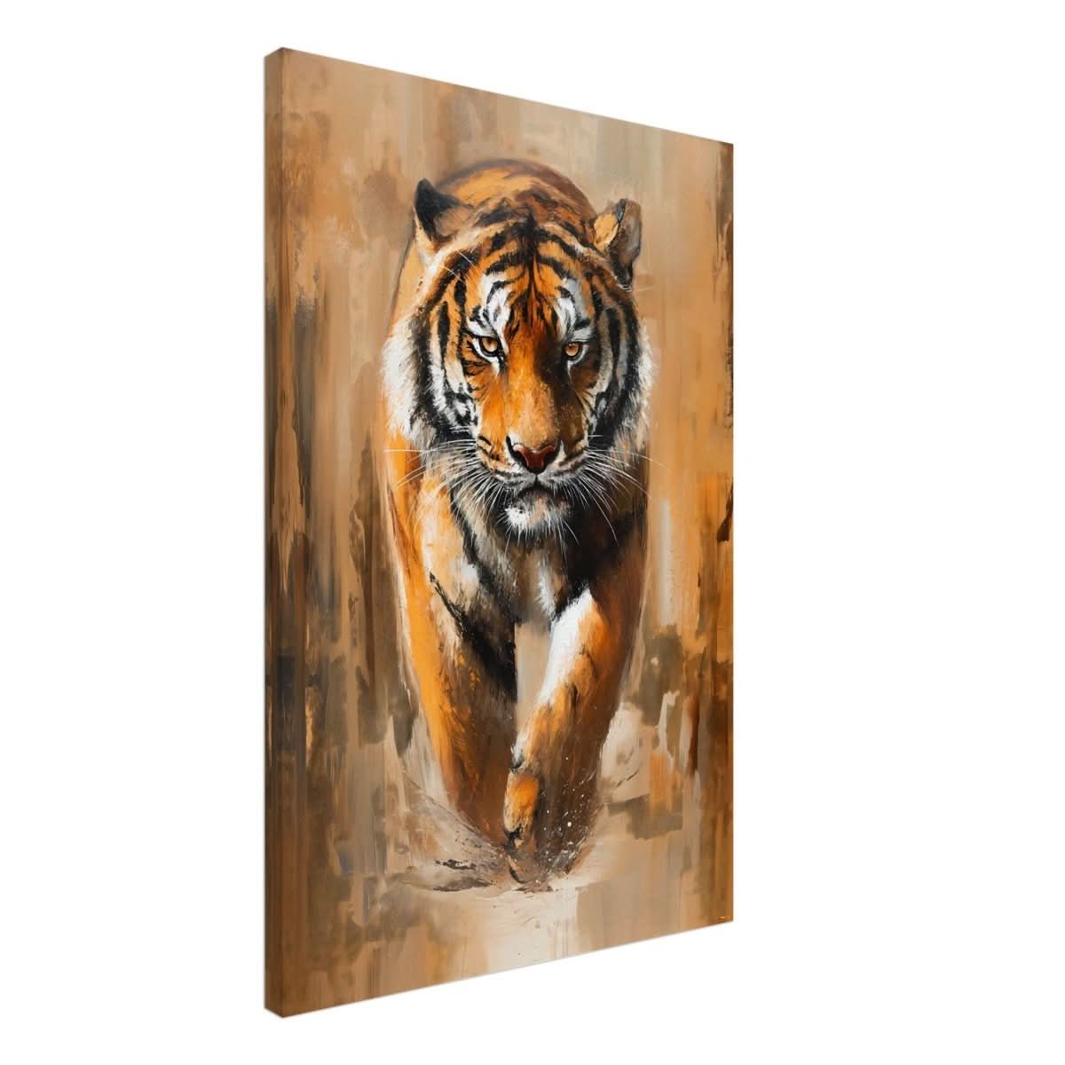 Da Vinci Nature Wall art | Wildlife | Tiger - Canvas - 60x90 cm / 24x36″ - Thick