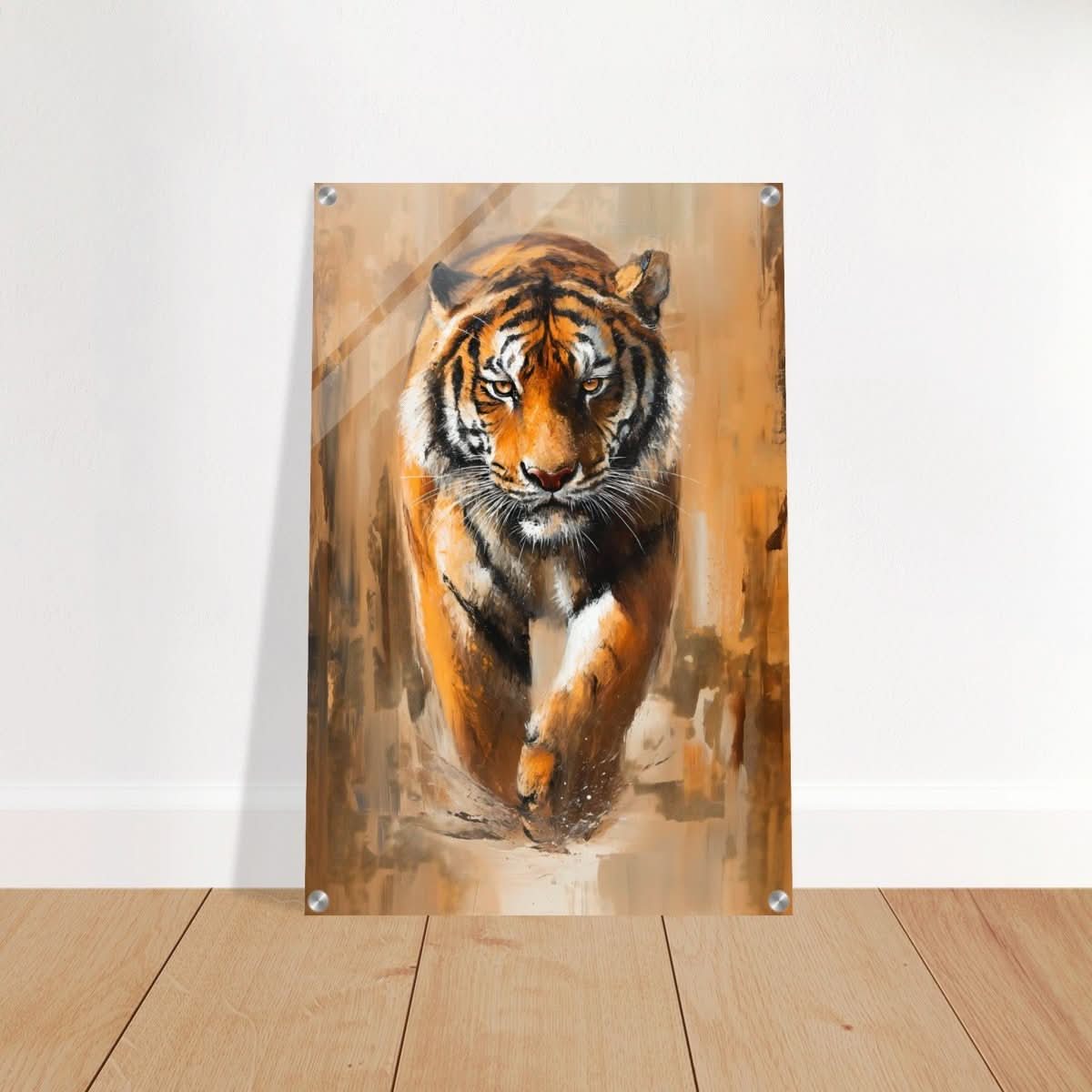 Da Vinci Nature Wall art | Wildlife | Tiger - Acrylic Print - 50x75 cm / 20x30″ -