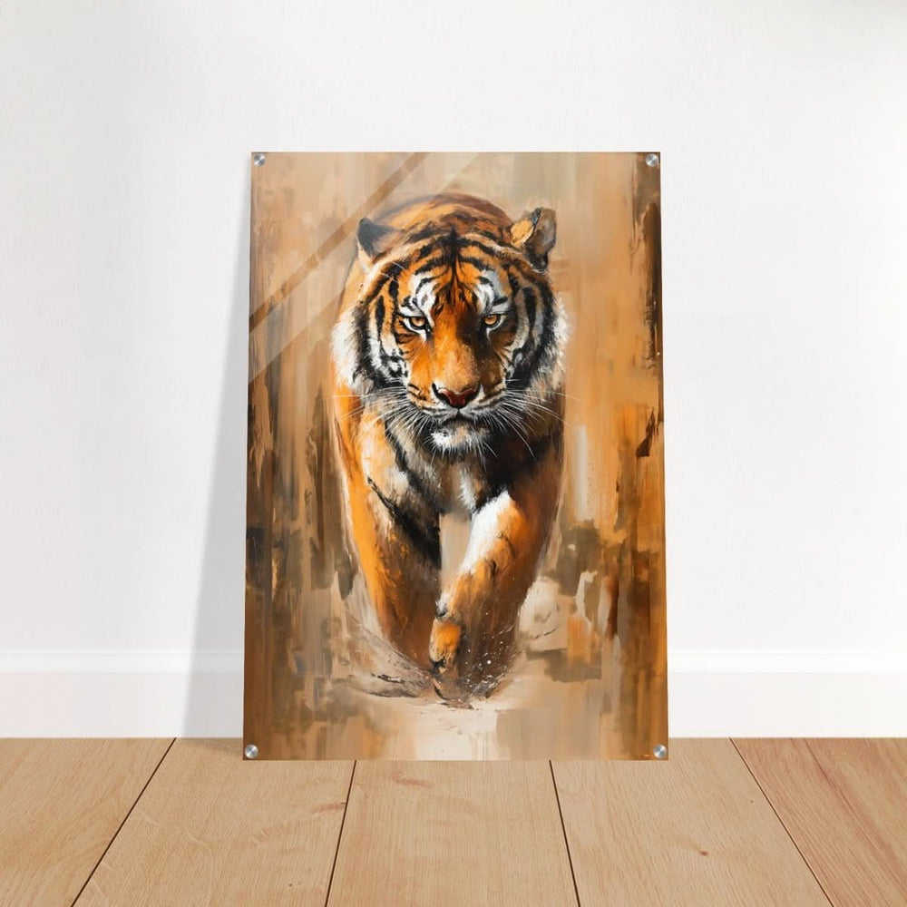 Da Vinci Nature Wall art | Wildlife | Tiger - Acrylic Print - 70x100 cm / 28x40″ -
