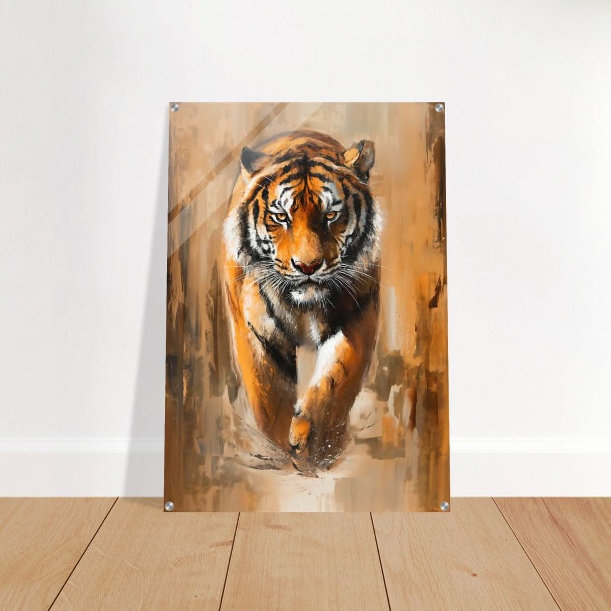 Da Vinci Nature Wall art | Wildlife | Tiger - Acrylic Print - 70x100 cm / 28x40″ -