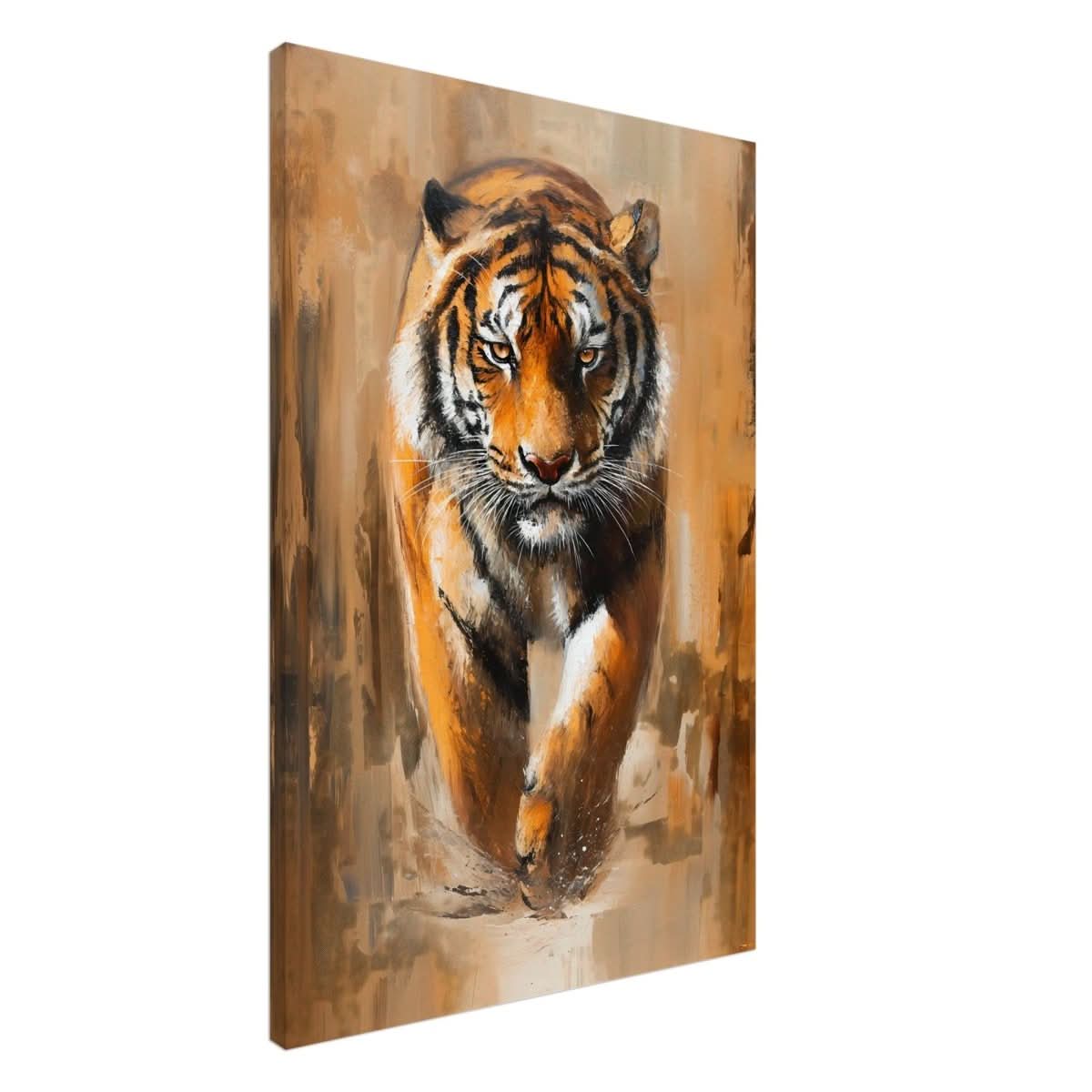 Da Vinci Nature Wall art | Wildlife | Tiger - Canvas - 60x90 cm / 24x36″ - Slim